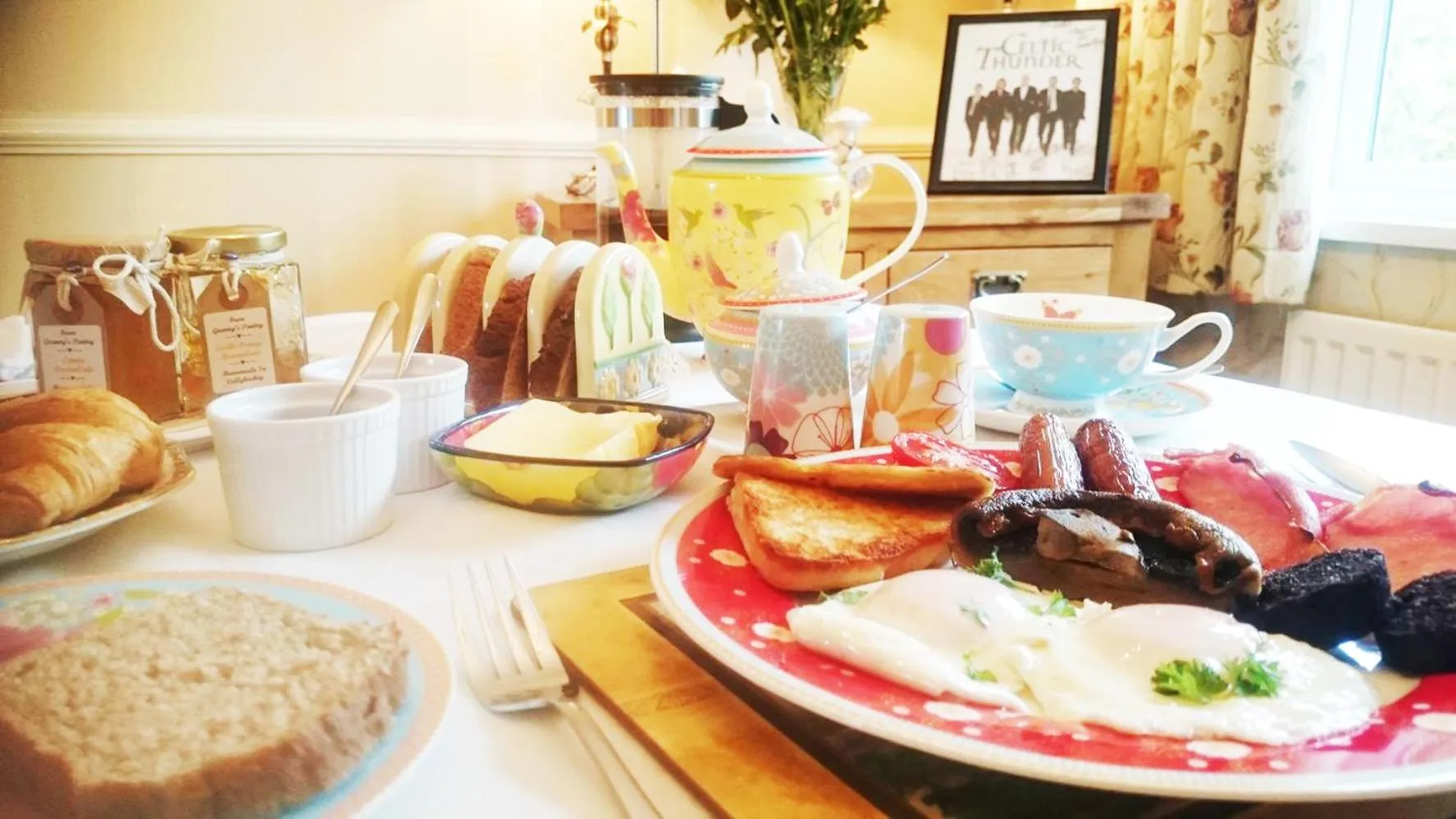 English/Irish breakfast in Meadow View B&B