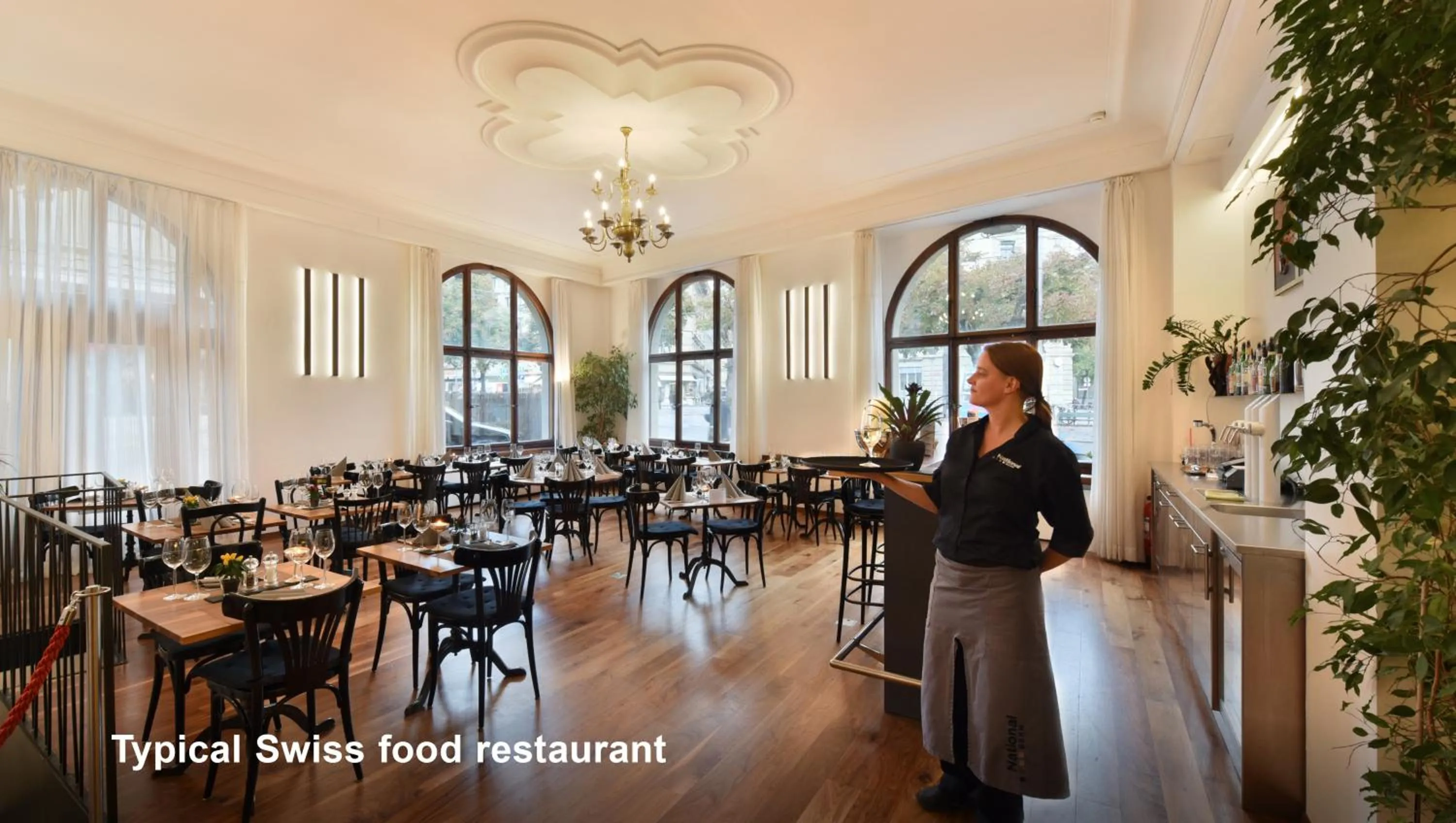 Restaurant/places to eat in Hotel National Bern