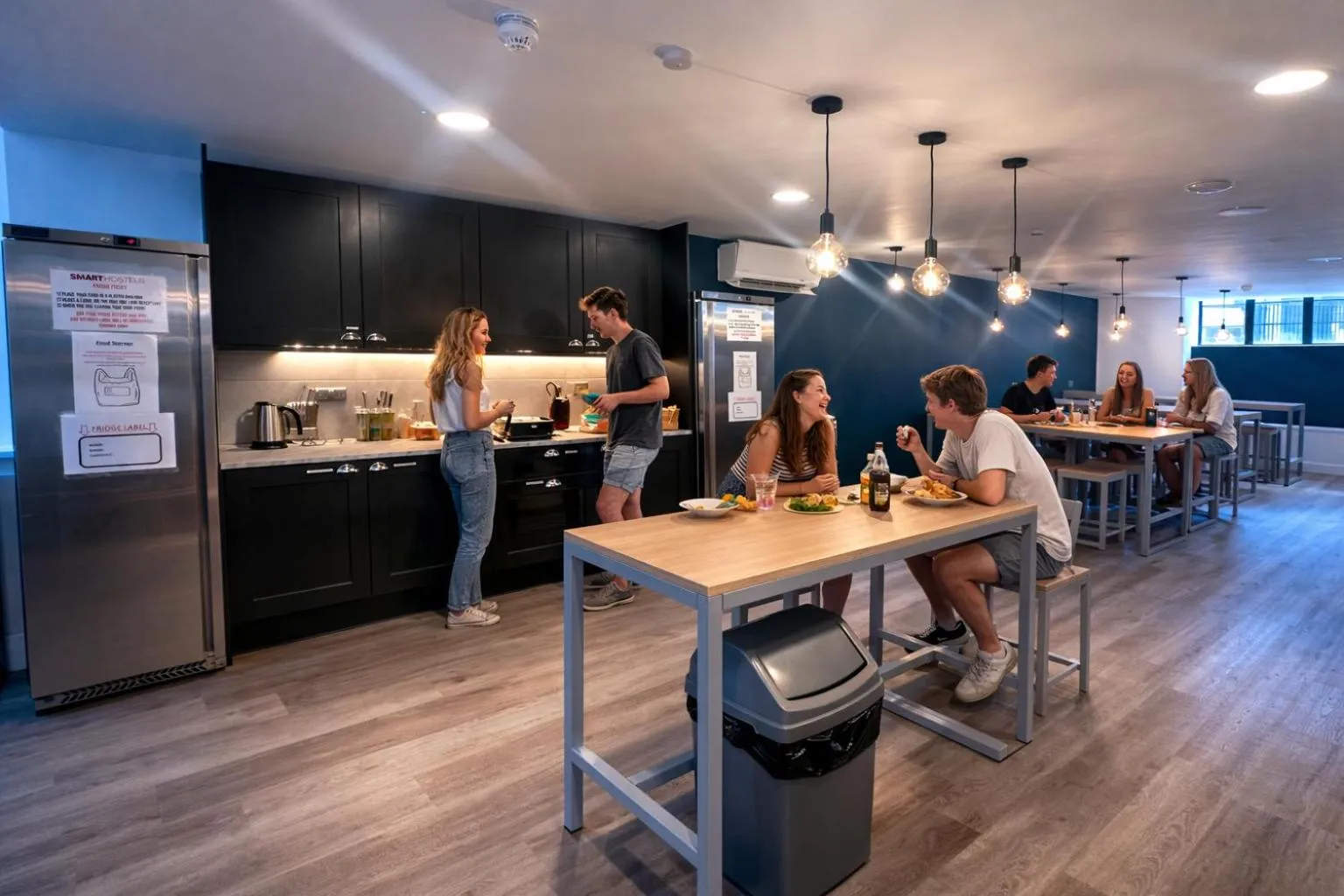 Communal kitchen in Smart Camden Inn