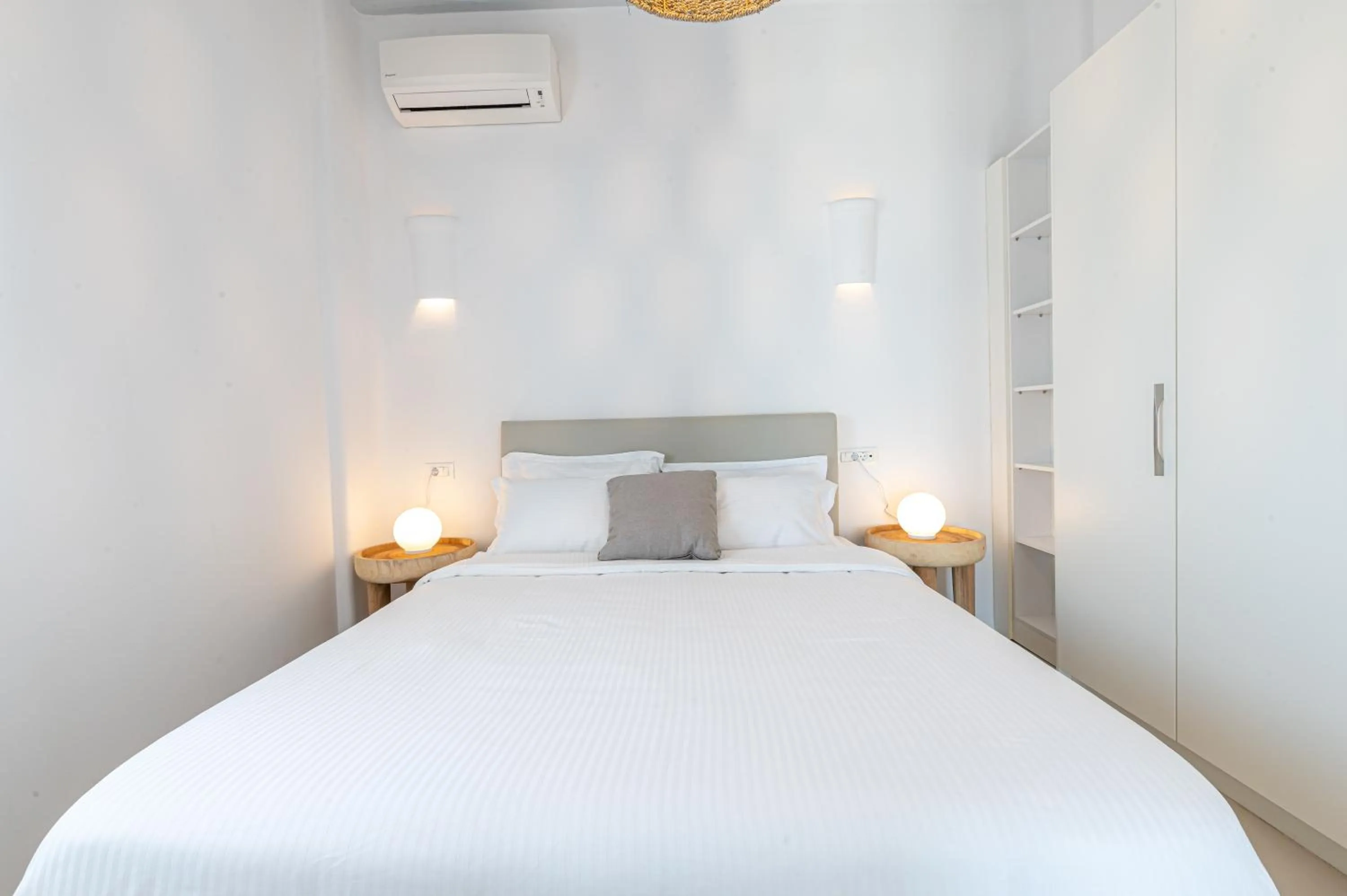 Bedroom, Bed in Carpe Diem Villas Mykonos ,Heated Pool!