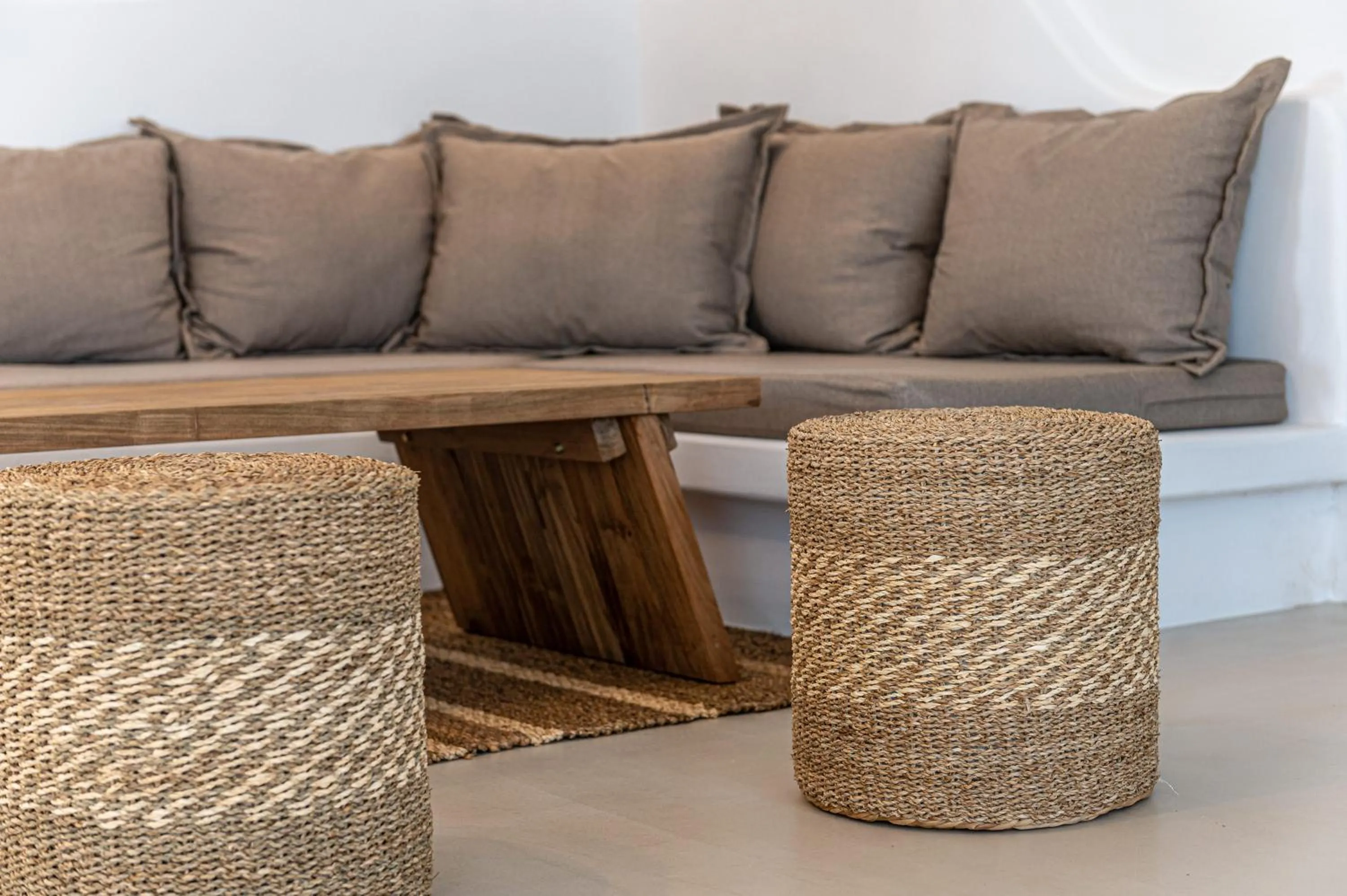 Living room in Carpe Diem Villas Mykonos ,Heated Pool!