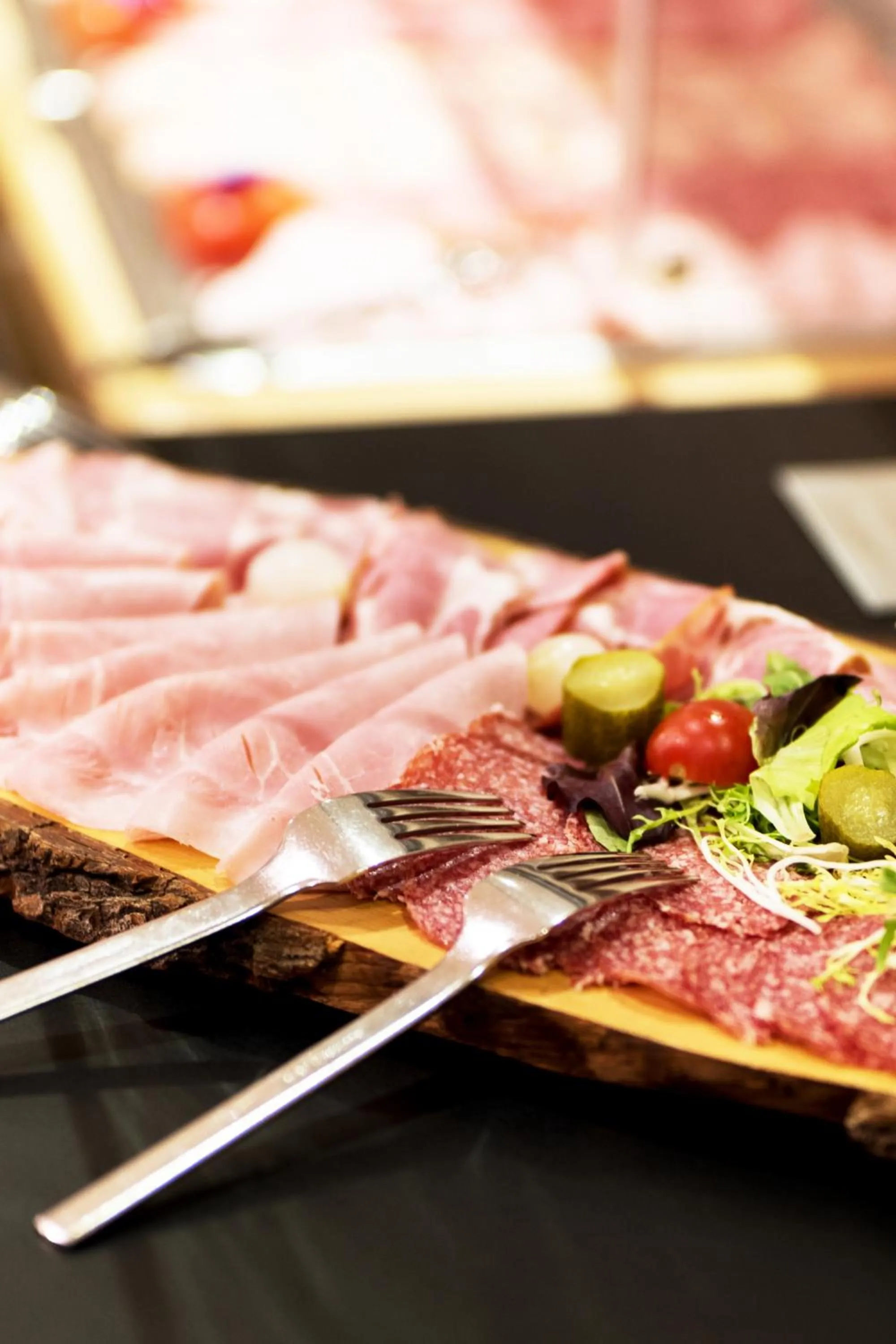 Buffet breakfast in Hotel Waldcafe