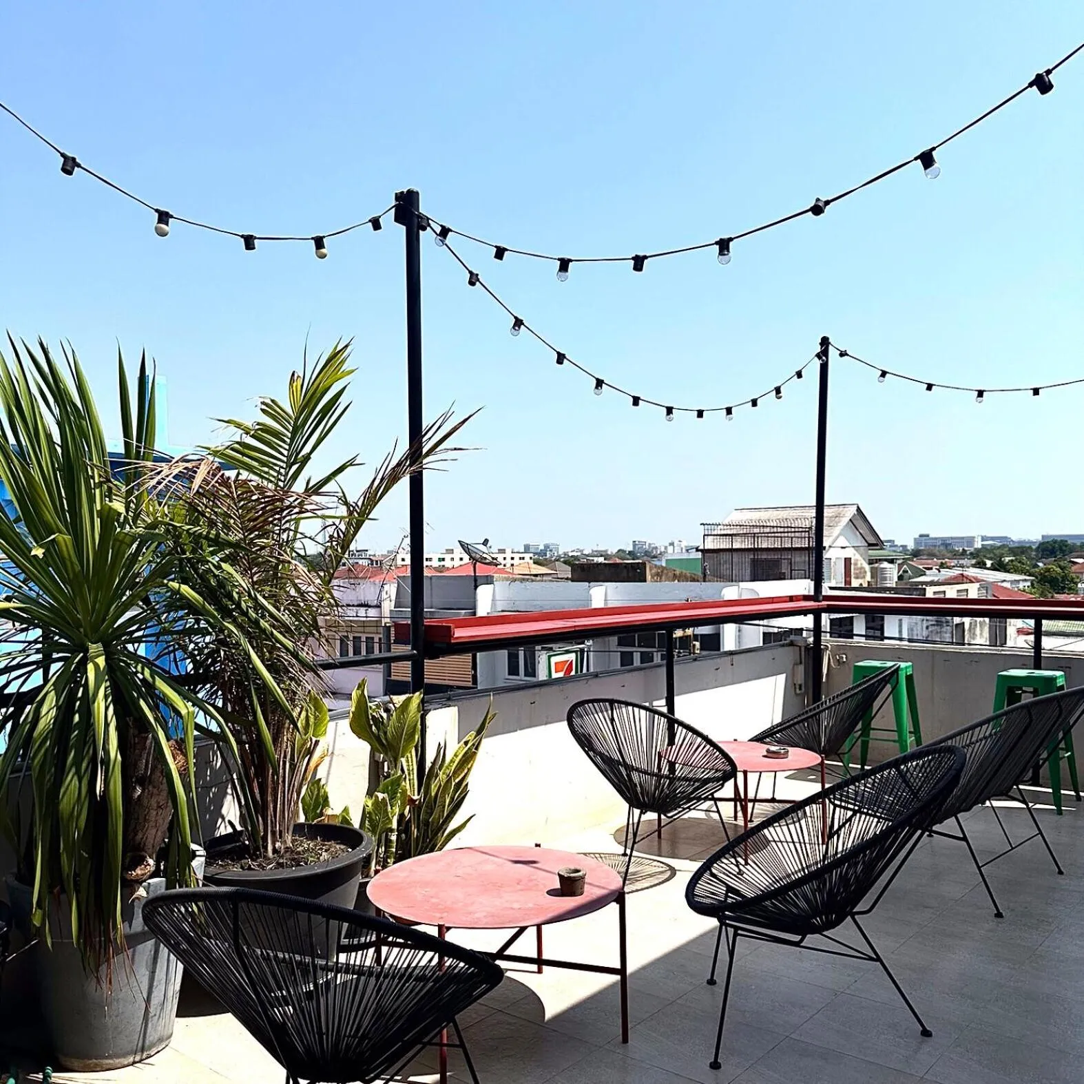 View (from property/room) in Beige Poshtels + Netflix