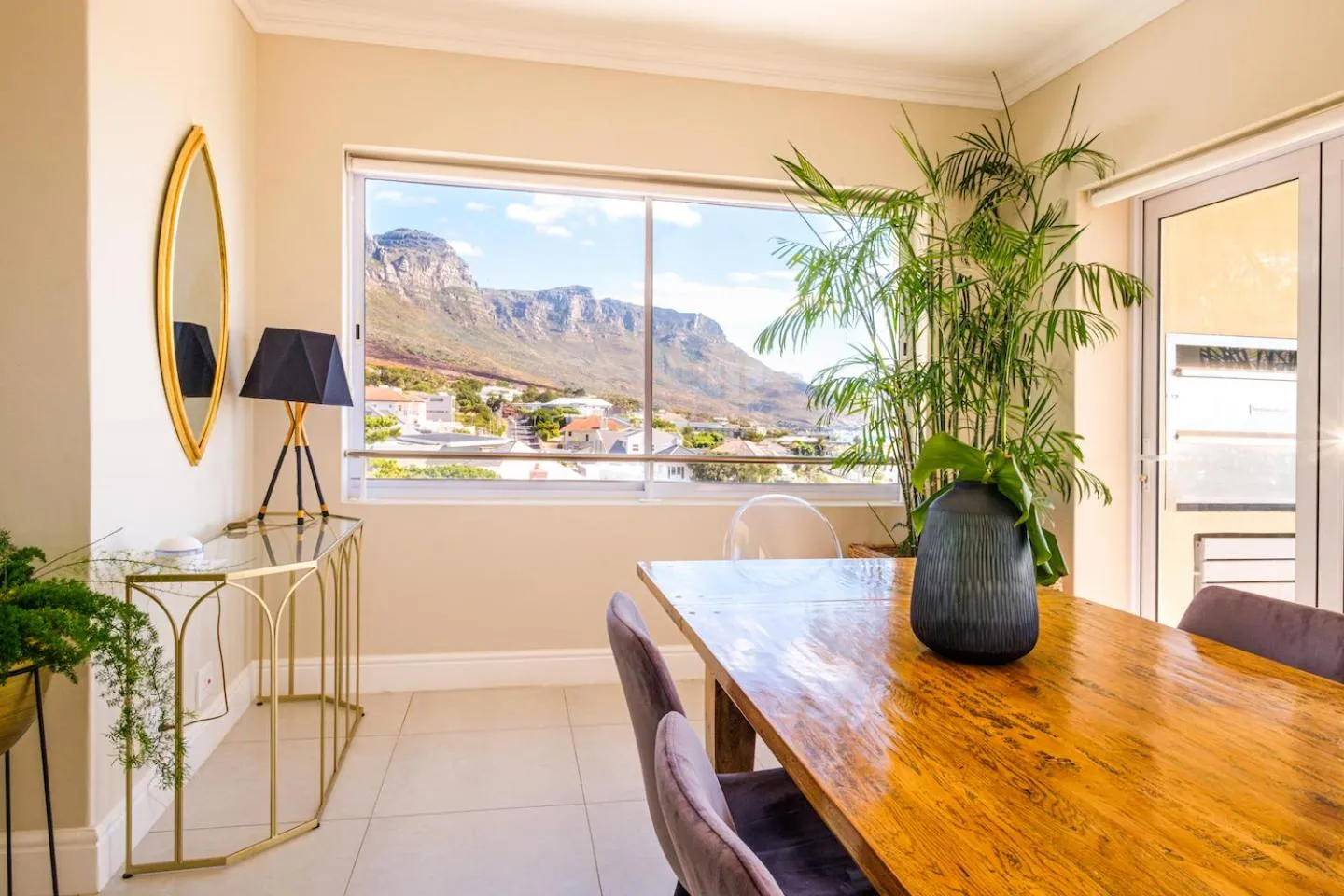 Dining area in 3 On Camps Bay