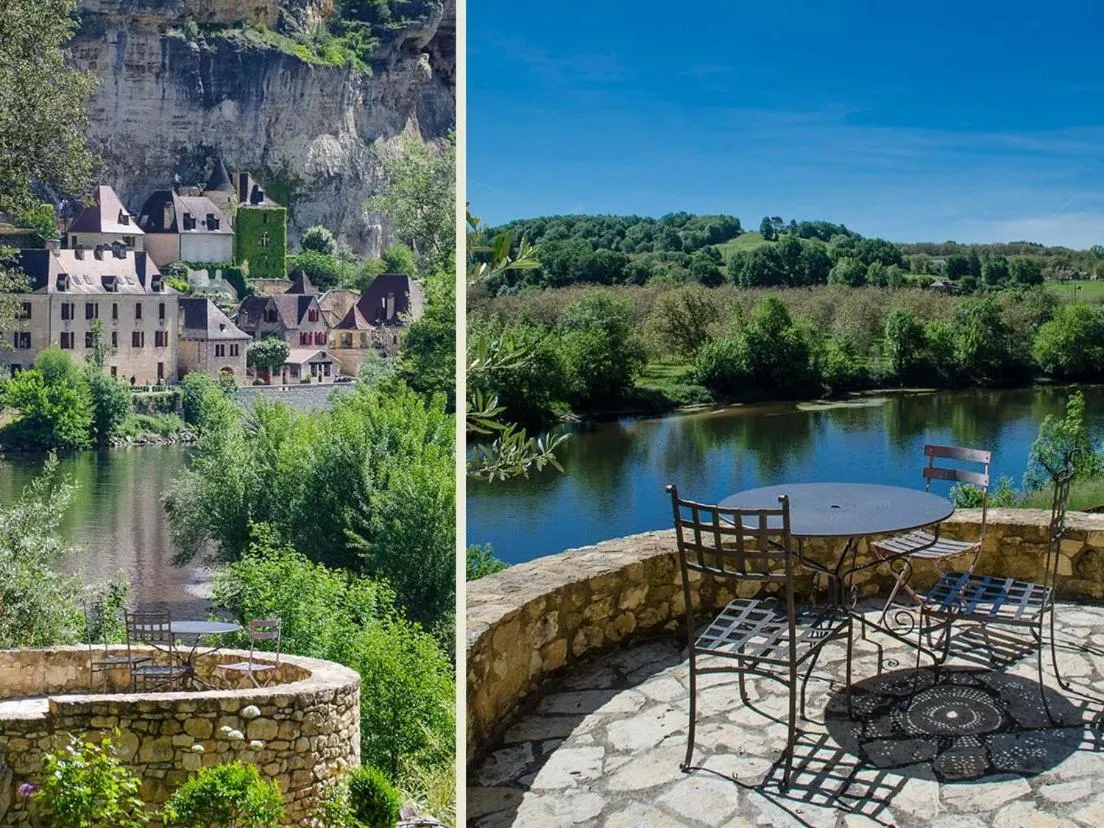 View (from property/room) in manoir de la malartrie