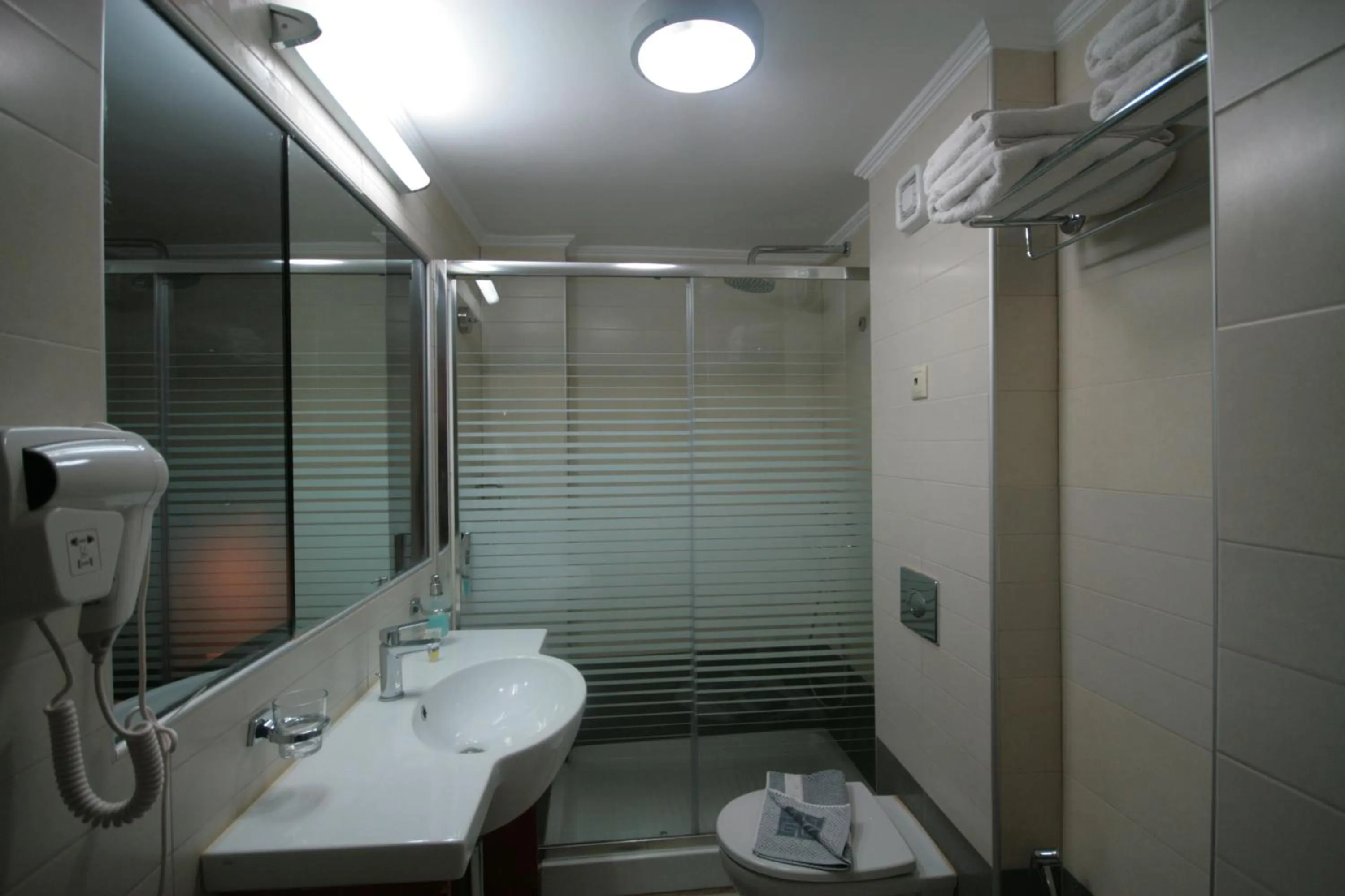 Shower in Liberty Hotel