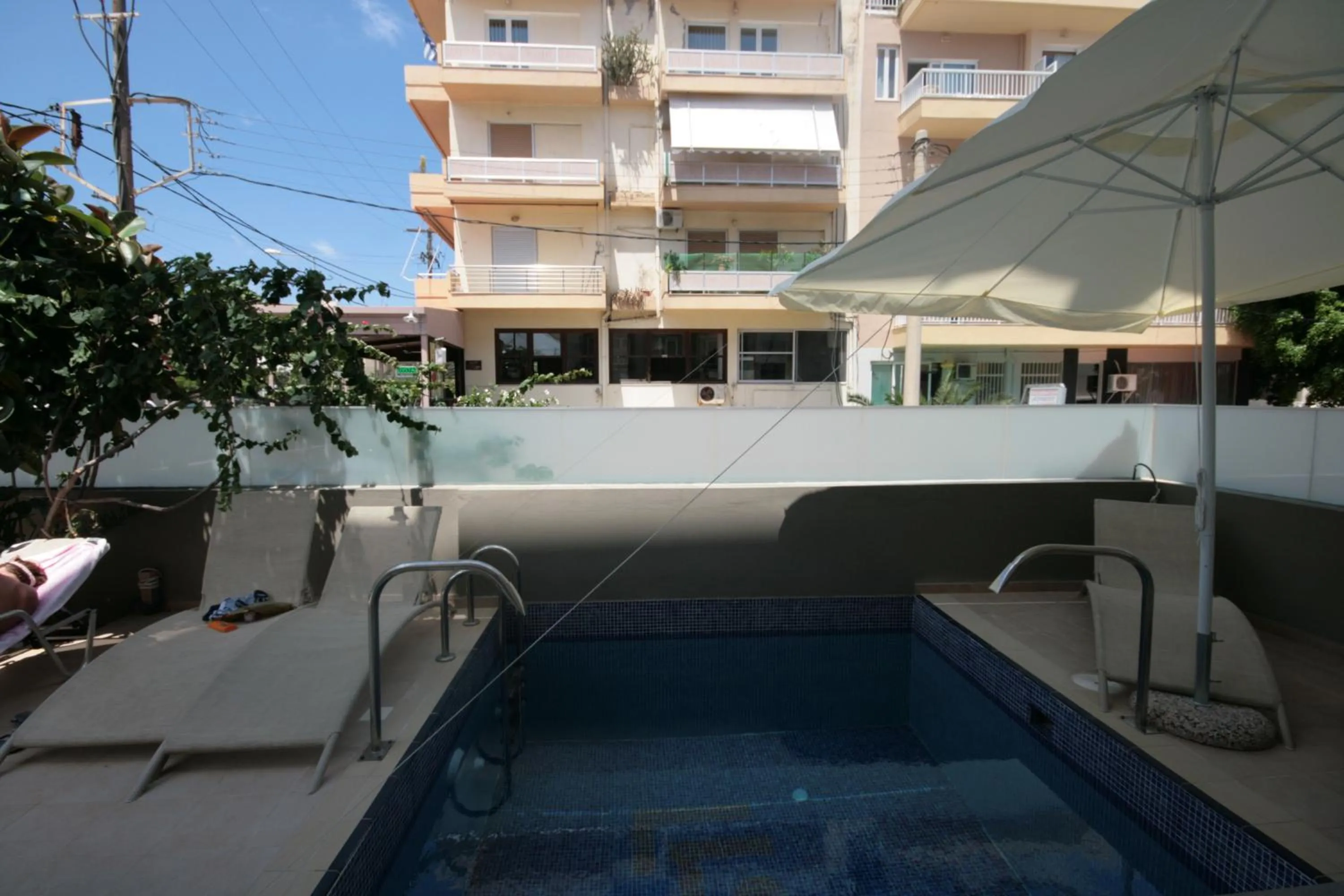 Swimming pool in Liberty Hotel