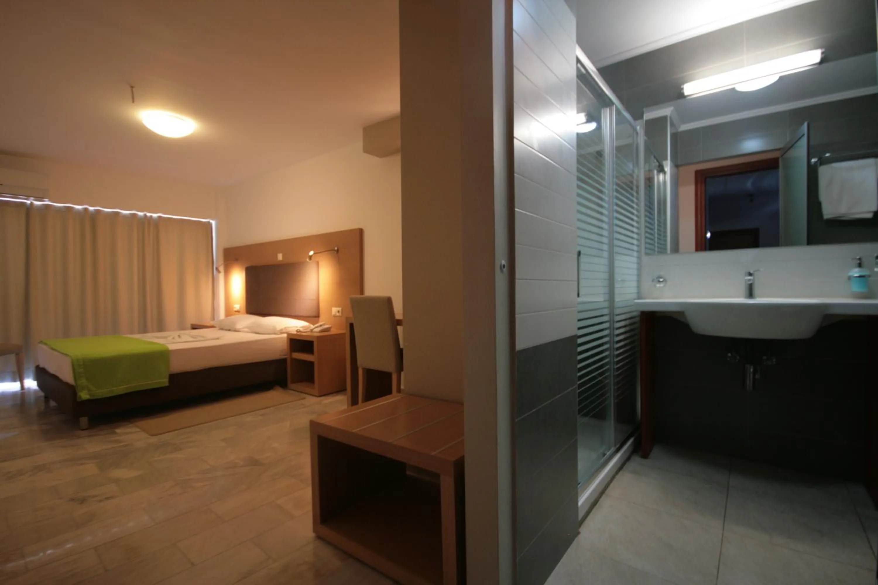 Shower in Liberty Hotel