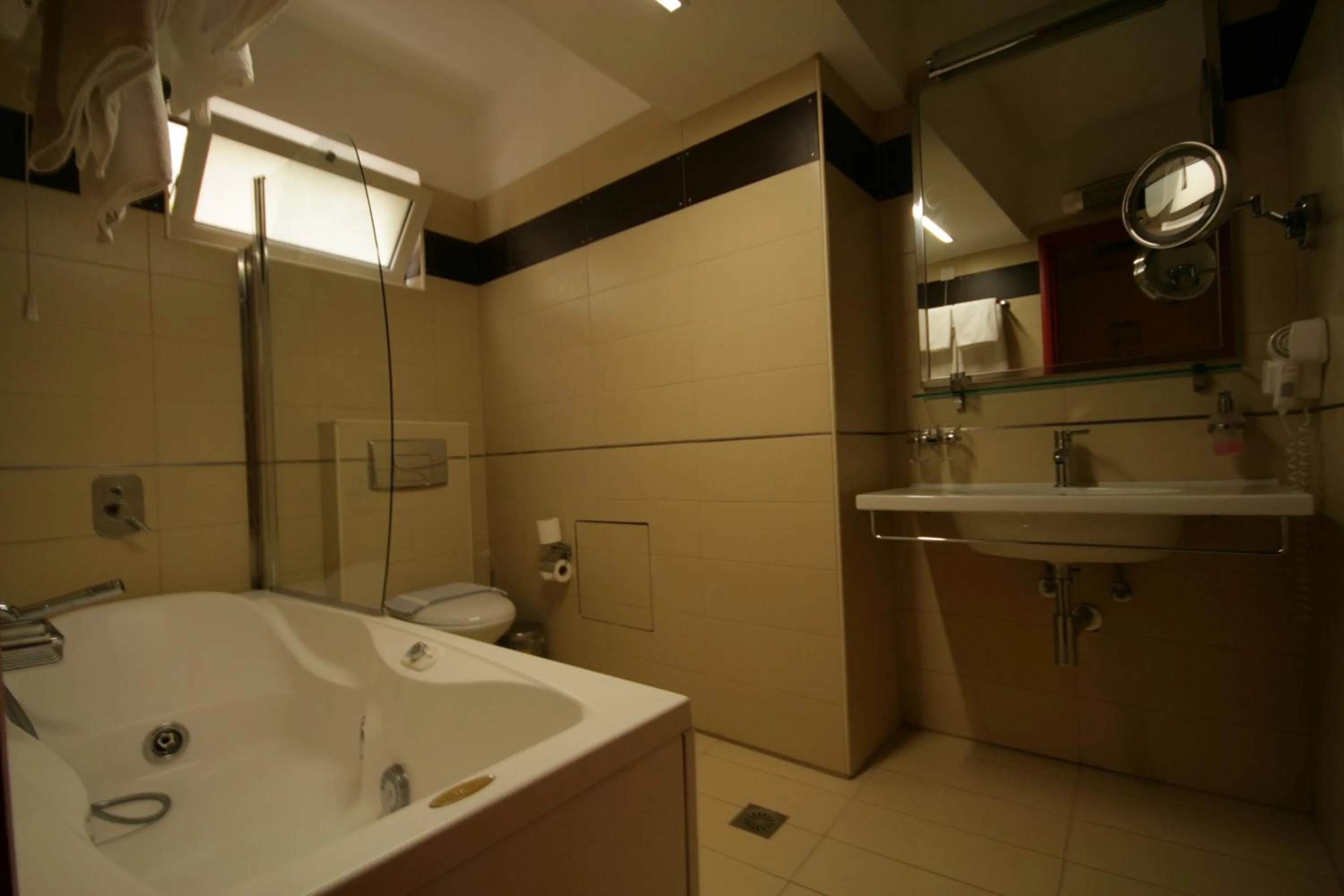 Shower in Liberty Hotel