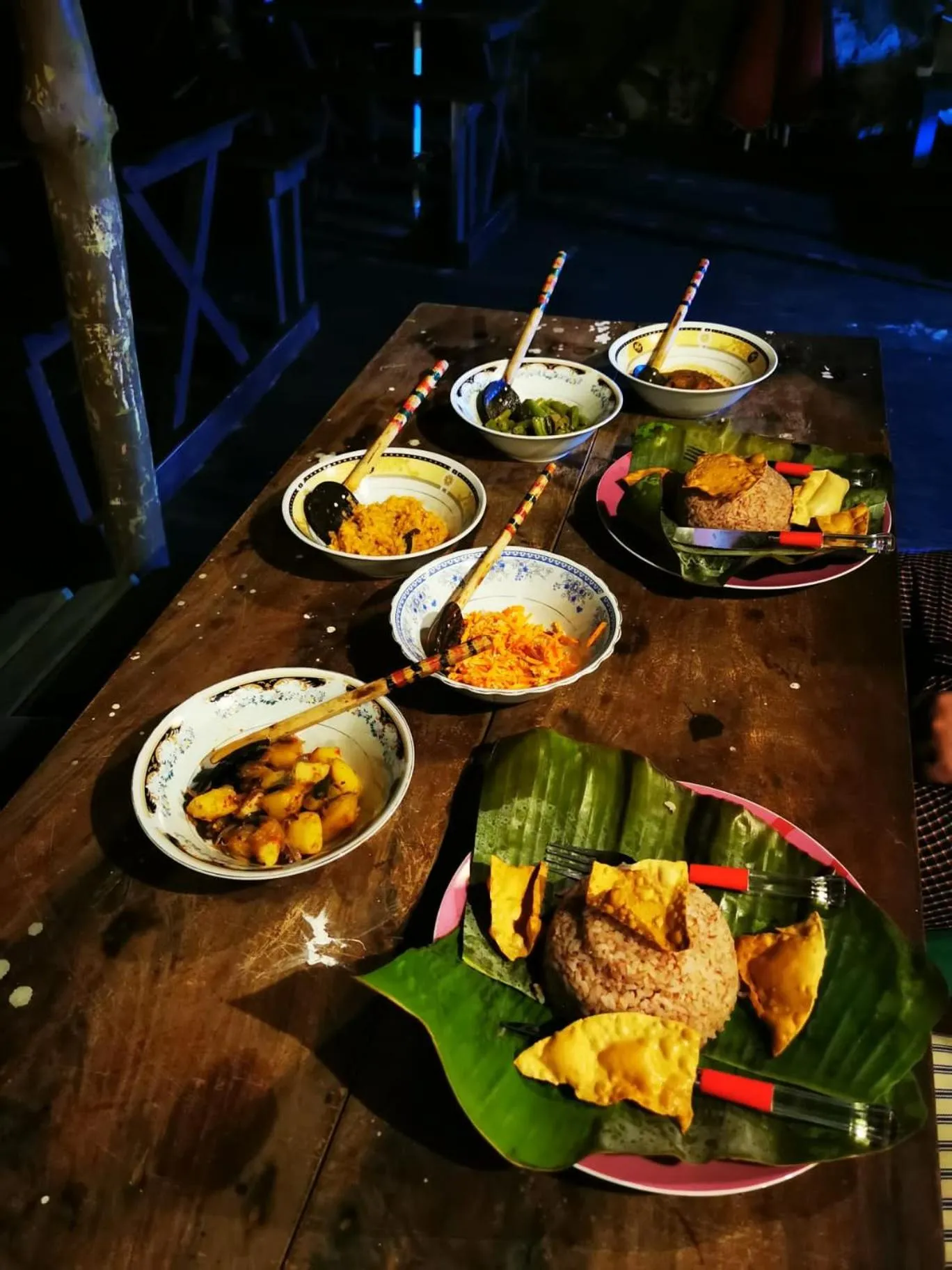 Food and drinks in Amaranthe Beach Cabanas