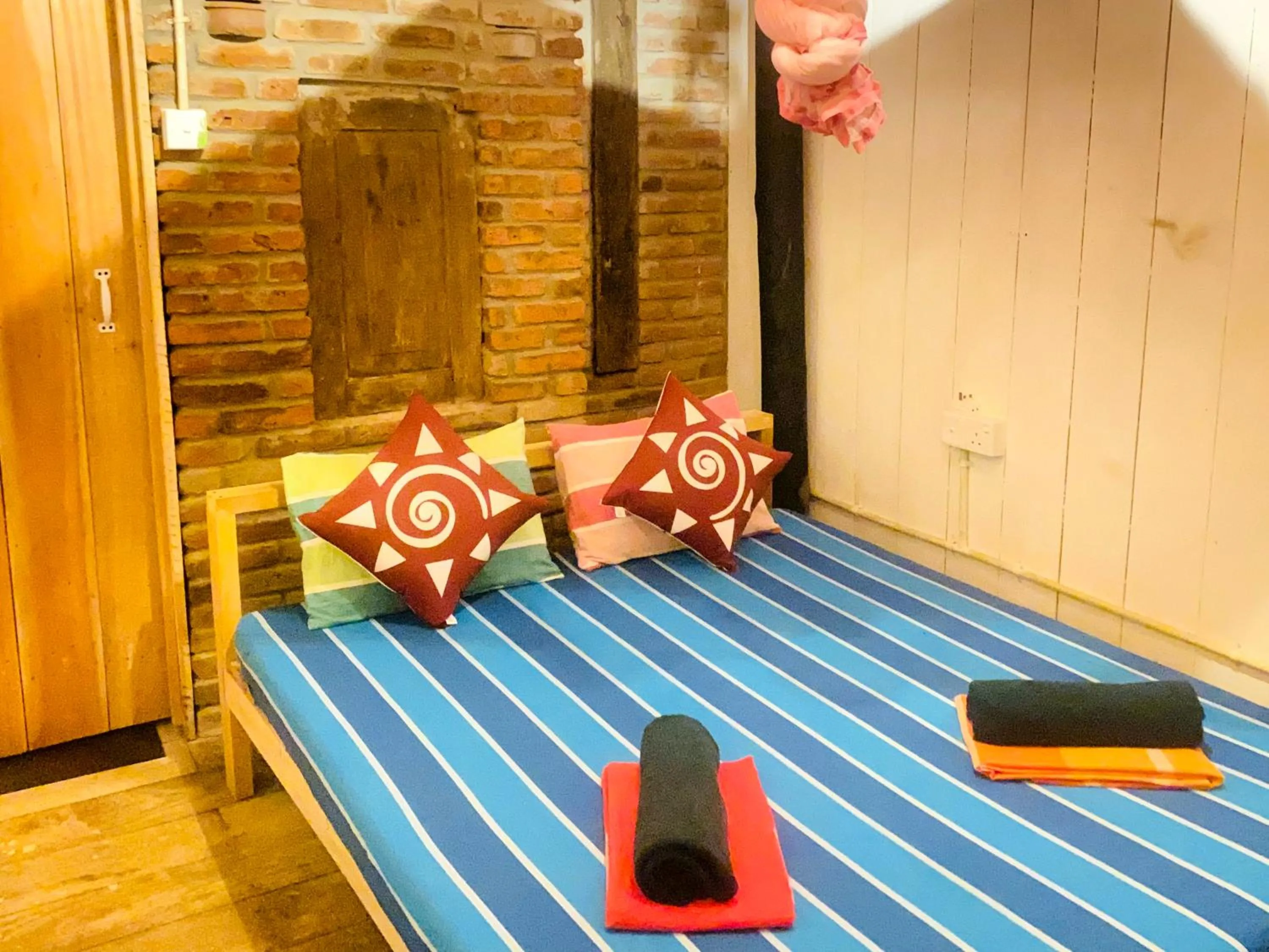 Bed in Amaranthe Beach Cabanas