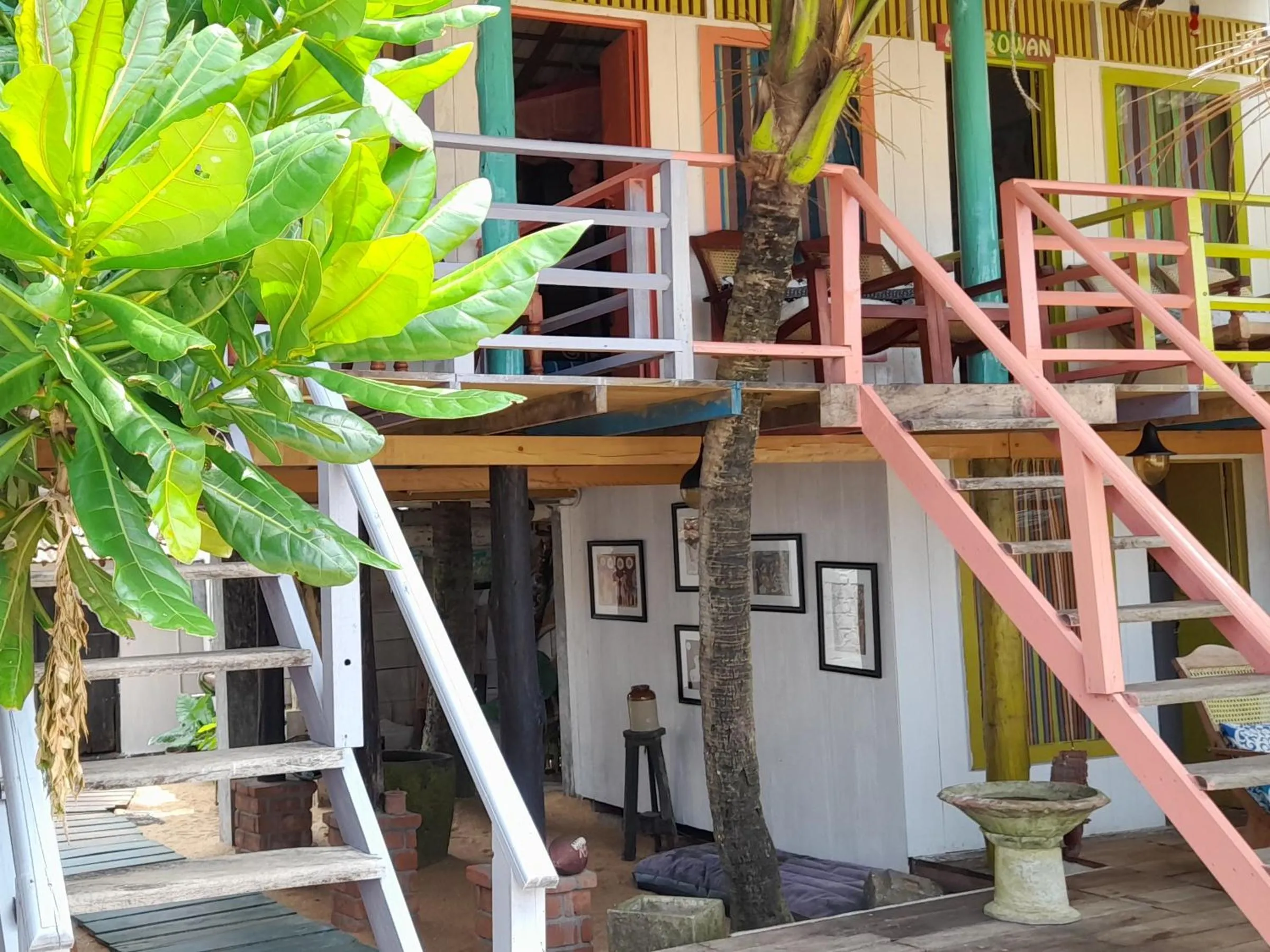 Garden in Amaranthe Beach Cabanas