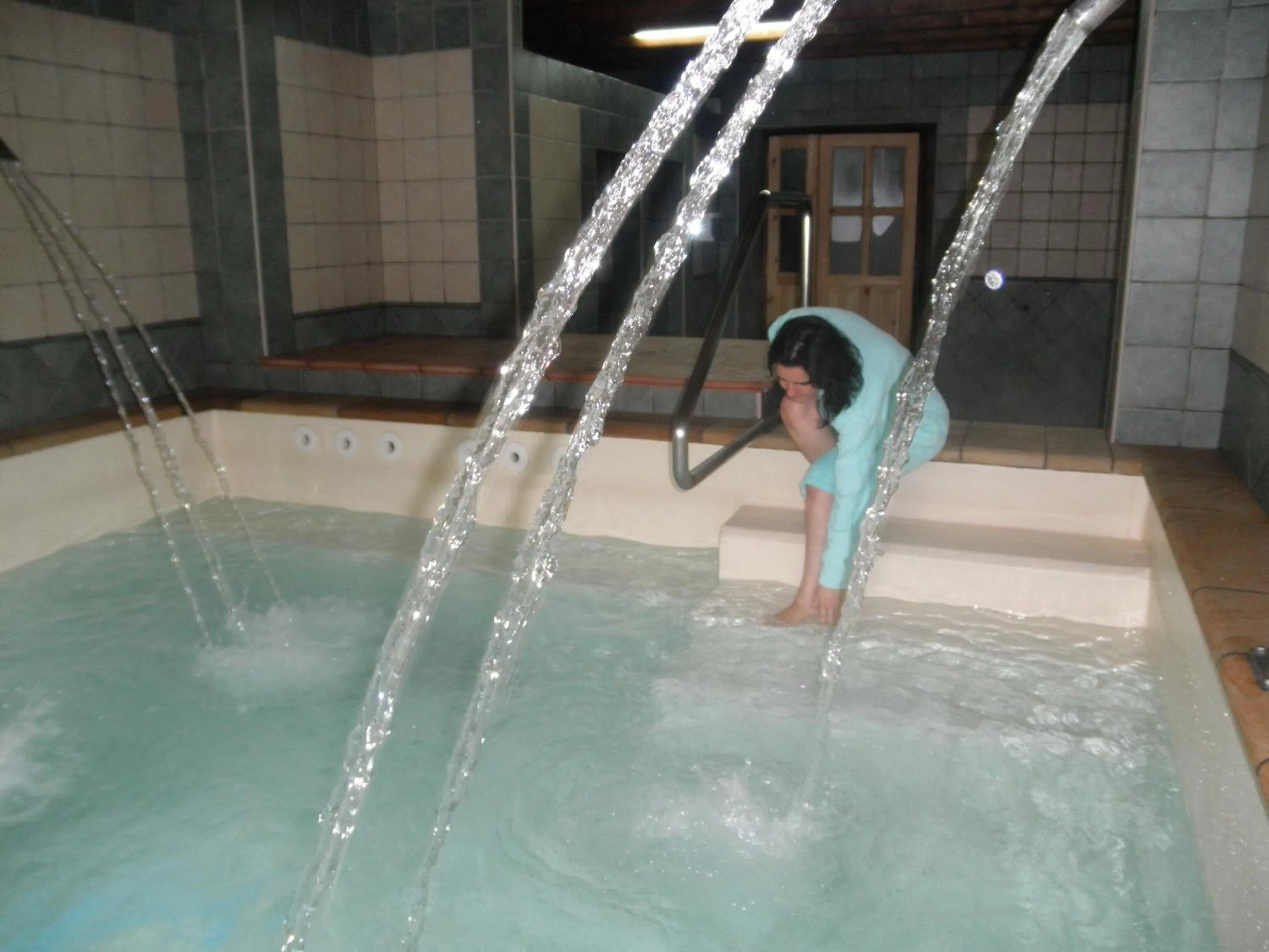 Hot Spring Bath in Hotel Balneario De Alceda