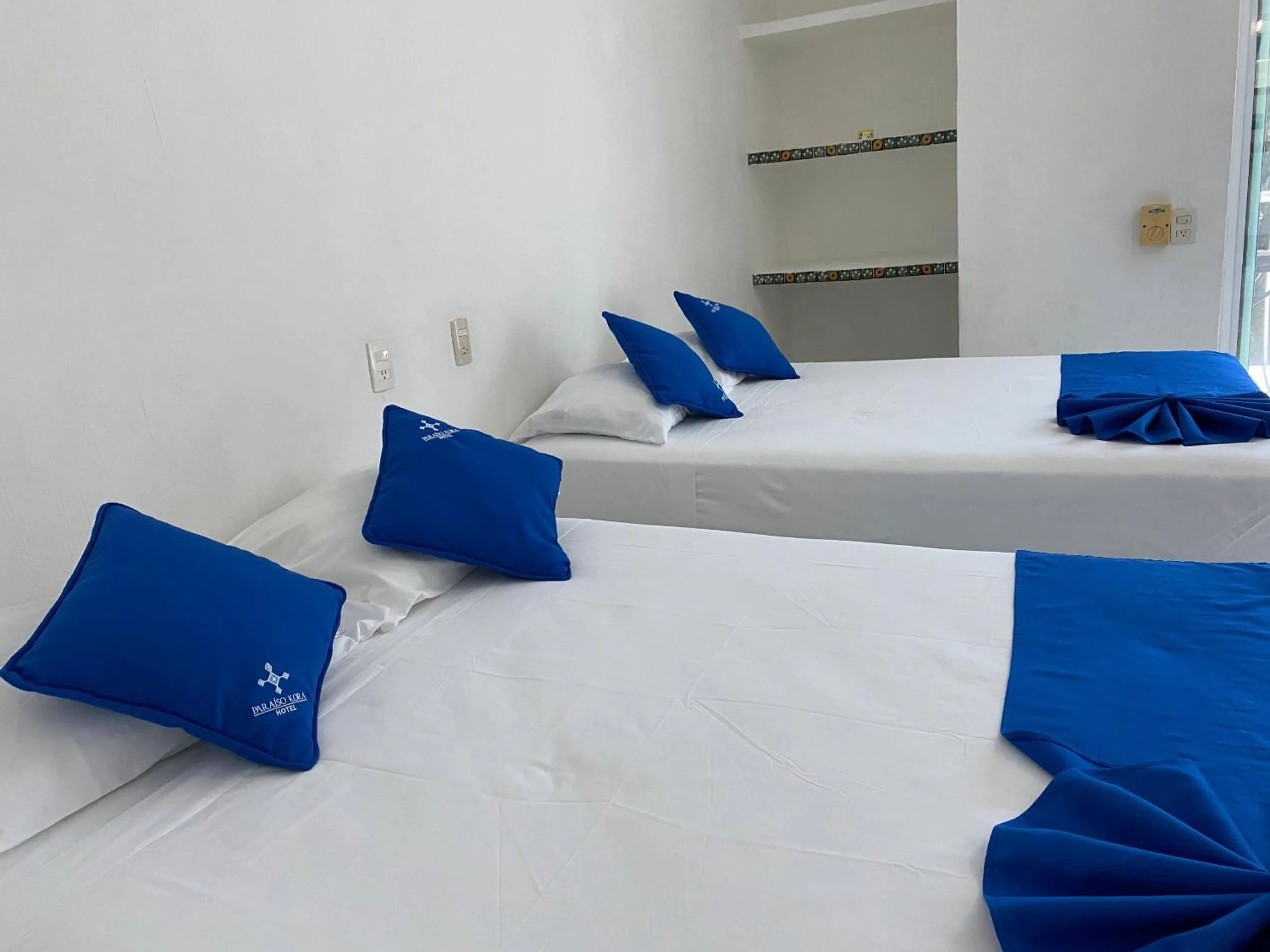 Double Room with Two Double Beds in Hotel Paraíso Kora
