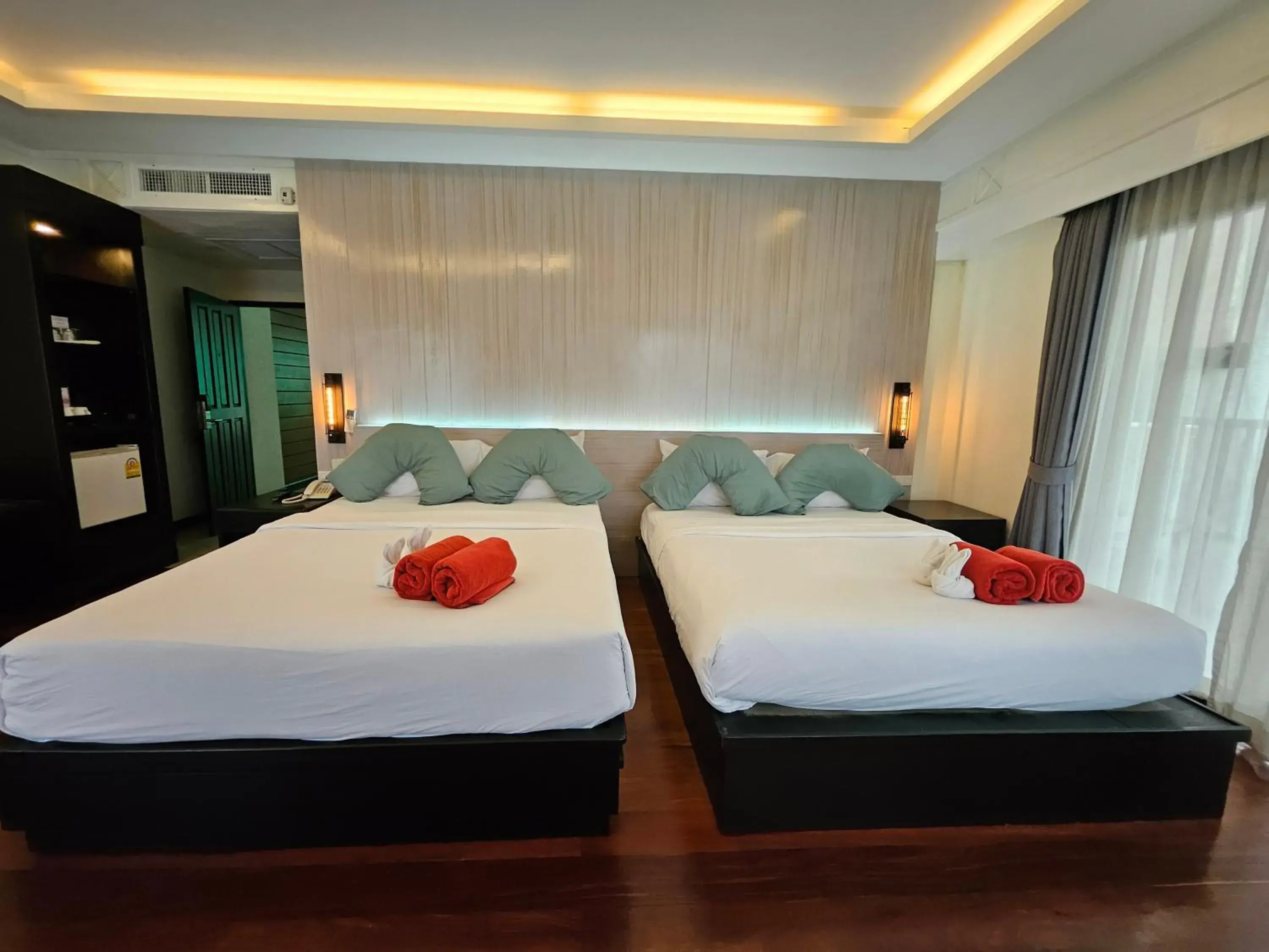 Bed in Grand Jomtien Palace Hotel - SHA Extra Plus Bed in Grand Jomtien Palace Hotel - SHA Extra Plus