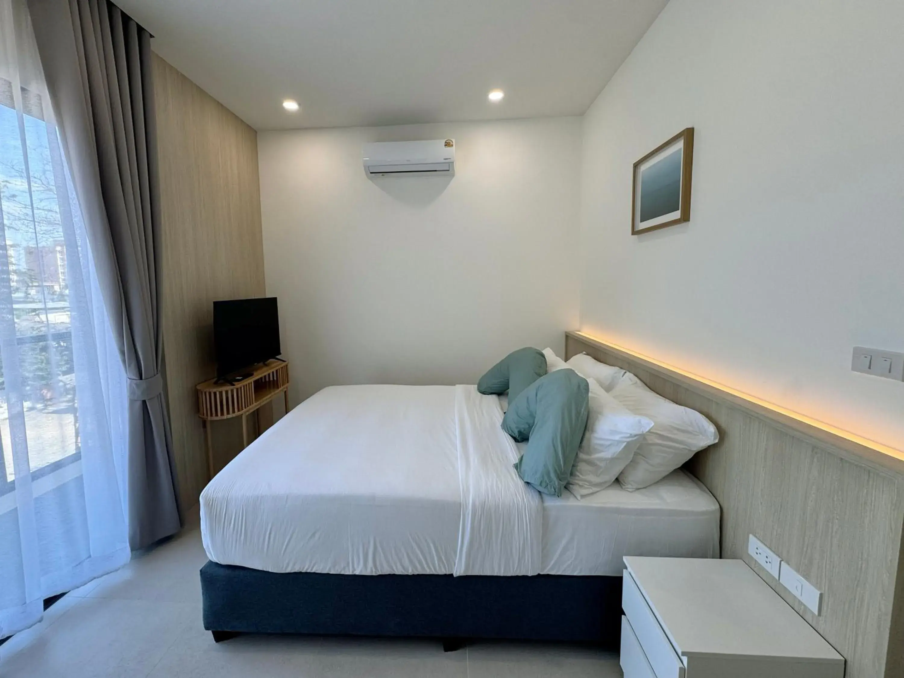 Bed in Grand Jomtien Palace Hotel - SHA Extra Plus Bed in Grand Jomtien Palace Hotel - SHA Extra Plus