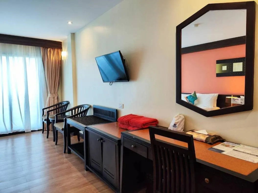 Bed in Grand Jomtien Palace Hotel - SHA Extra Plus