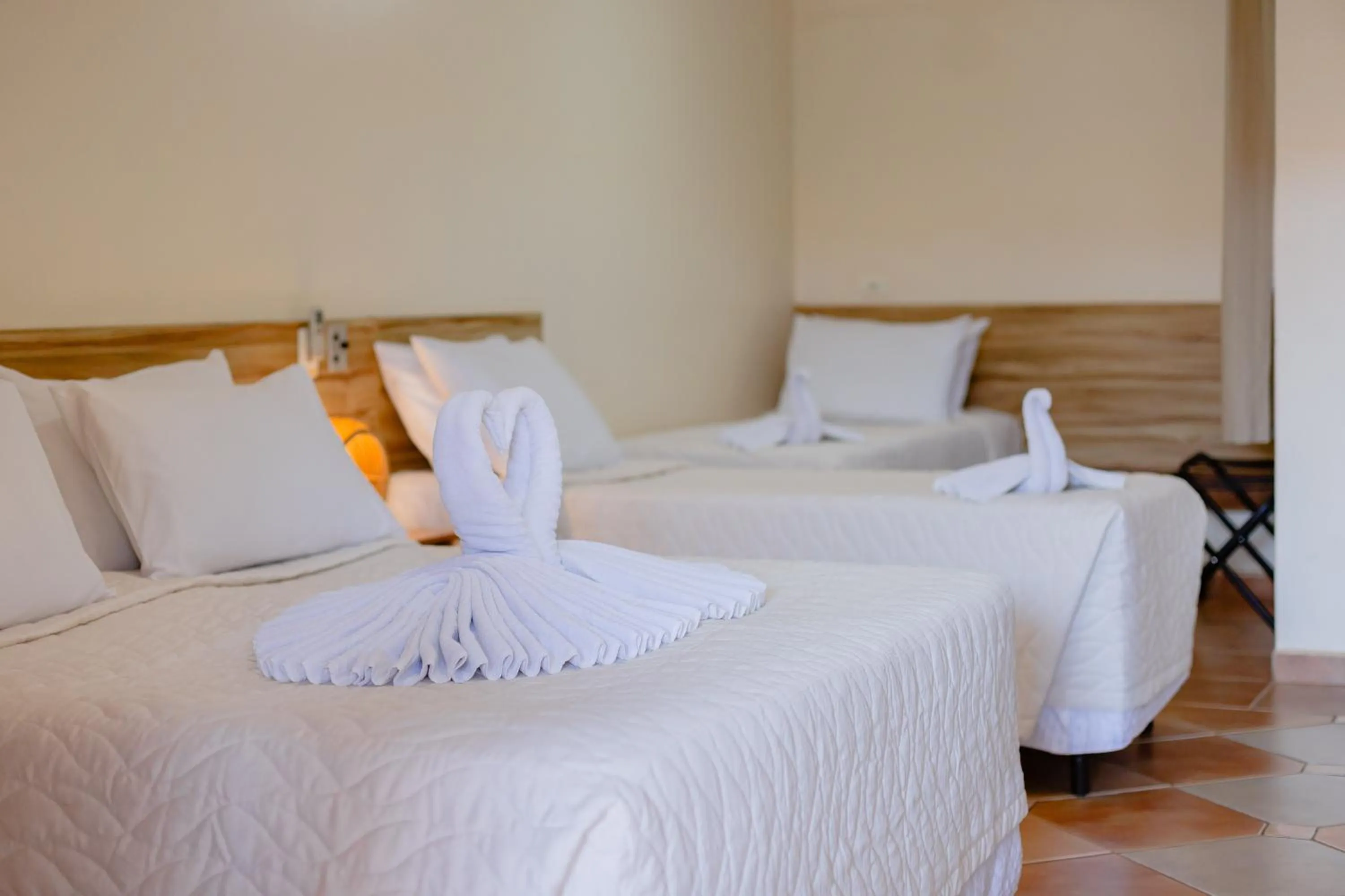 Bed in Hotel Pirá Miúna