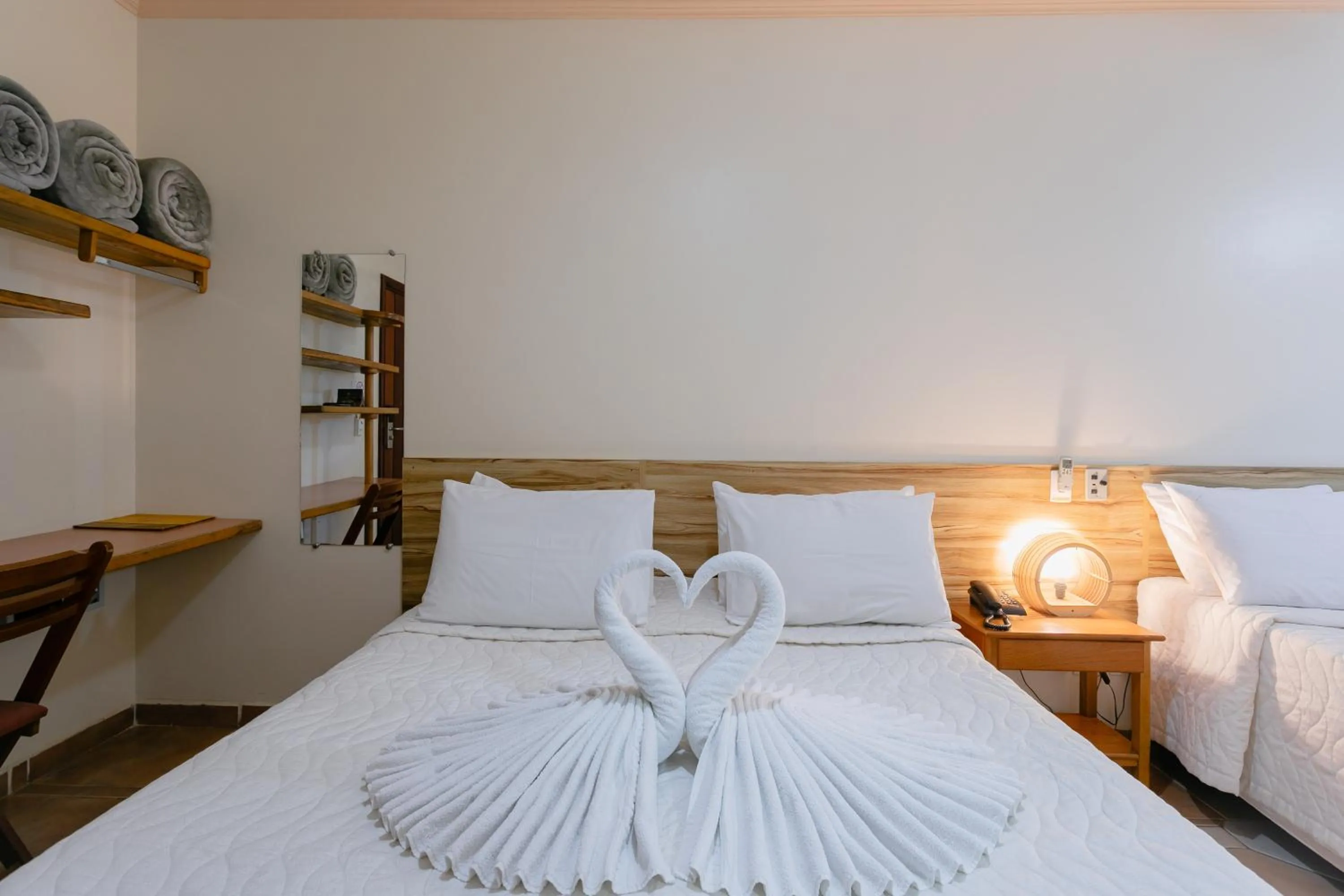 Bed in Hotel Pirá Miúna