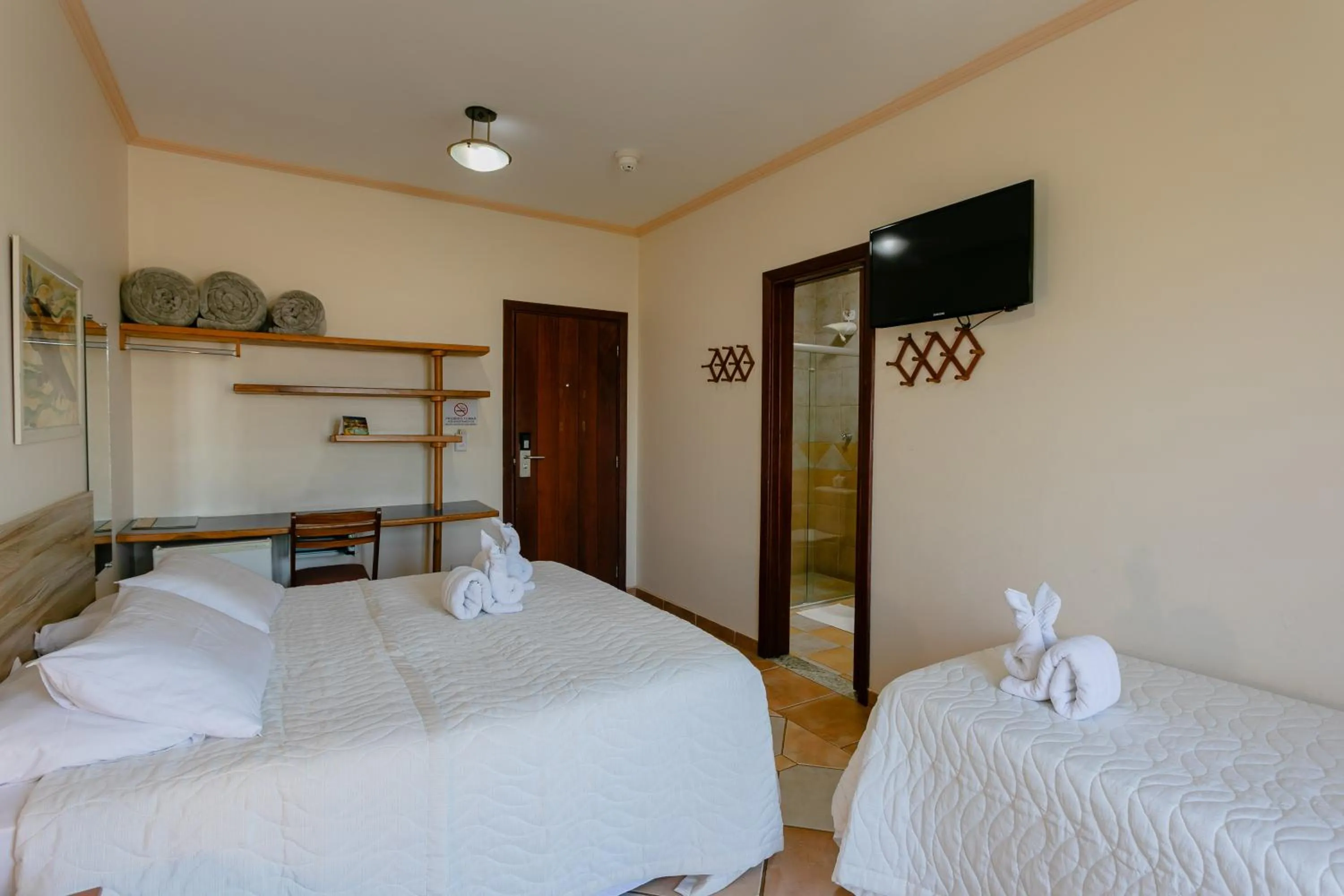 Bed in Hotel Pirá Miúna