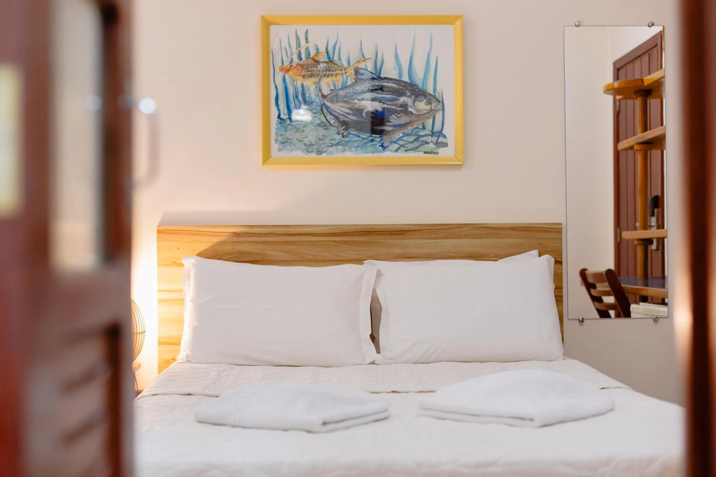 Bed in Hotel Pirá Miúna