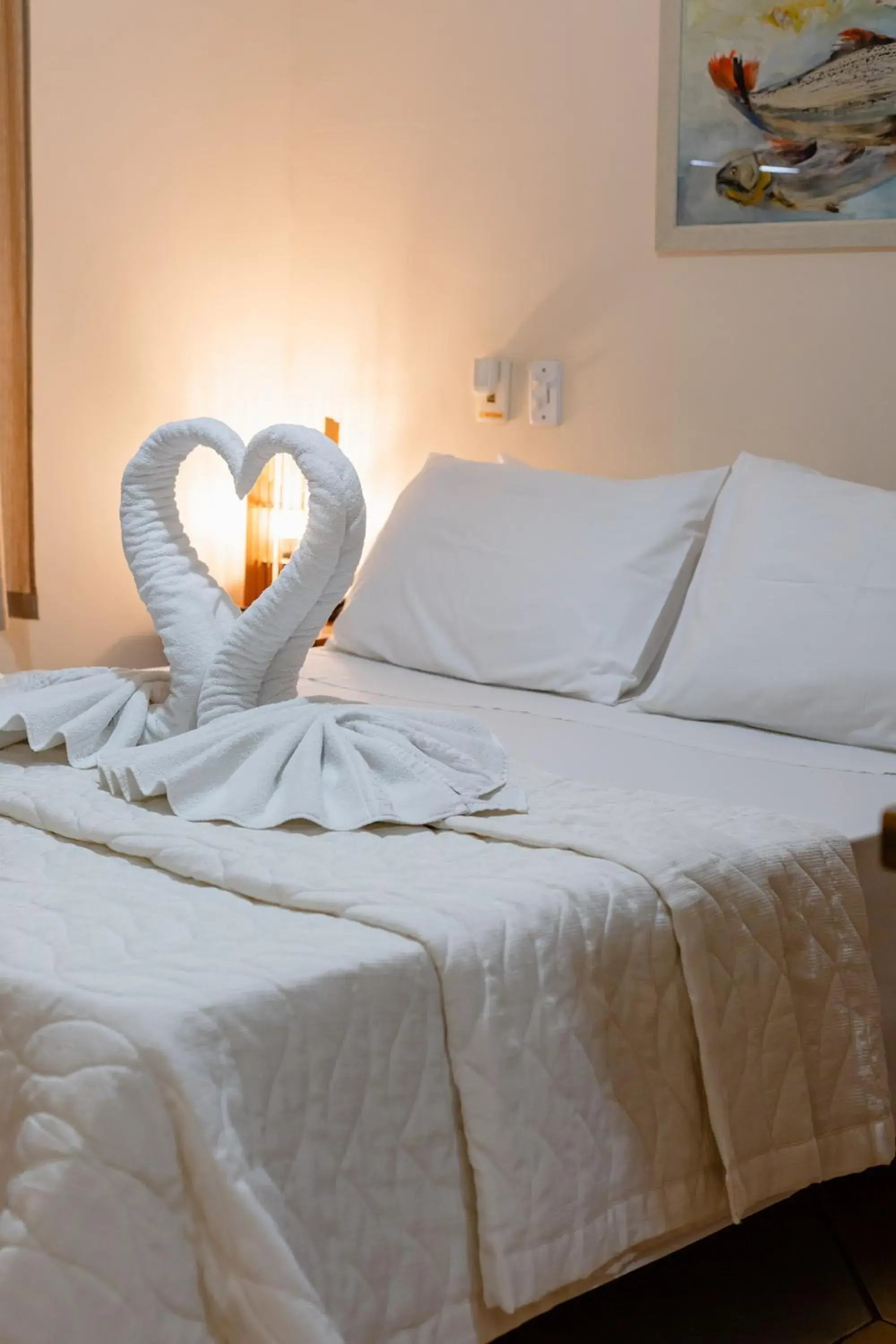 Bed in Hotel Pirá Miúna Bed in Hotel Pirá Miúna