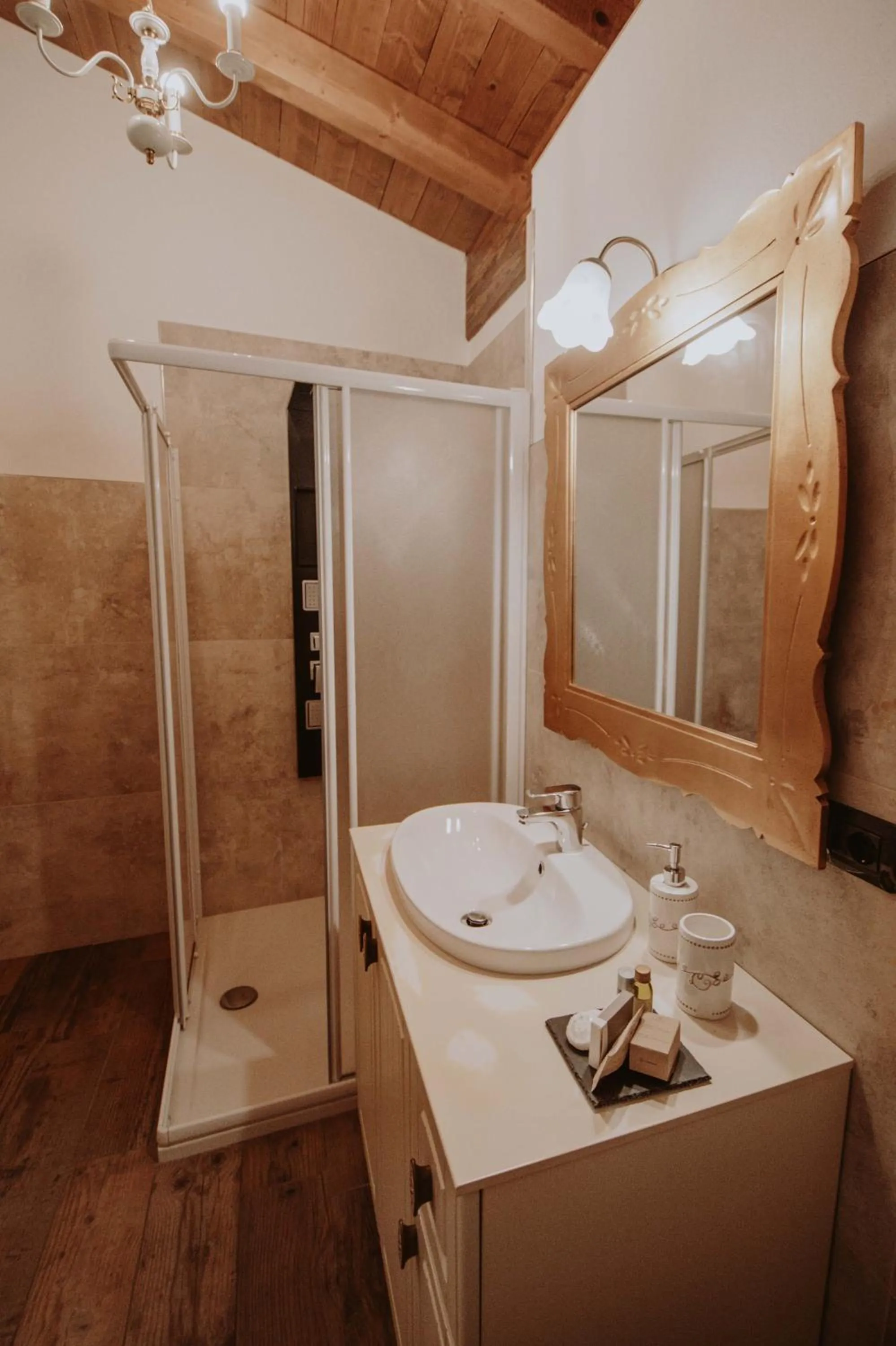 Bathroom in B&B Casa Santa Lucia