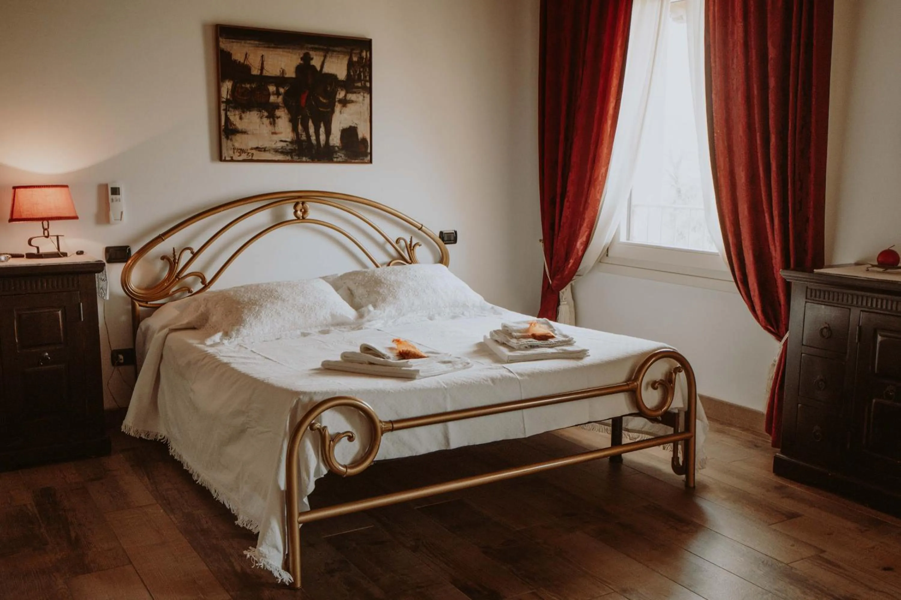 Bed in B&B Casa Santa Lucia