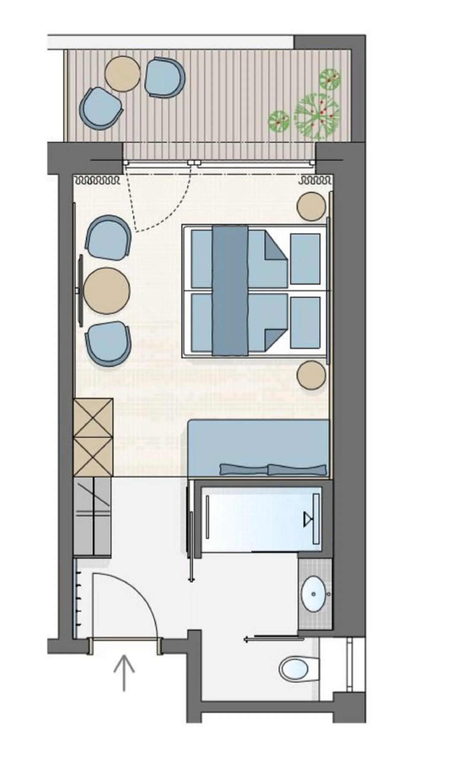 Photo of the whole room in Urbanhof