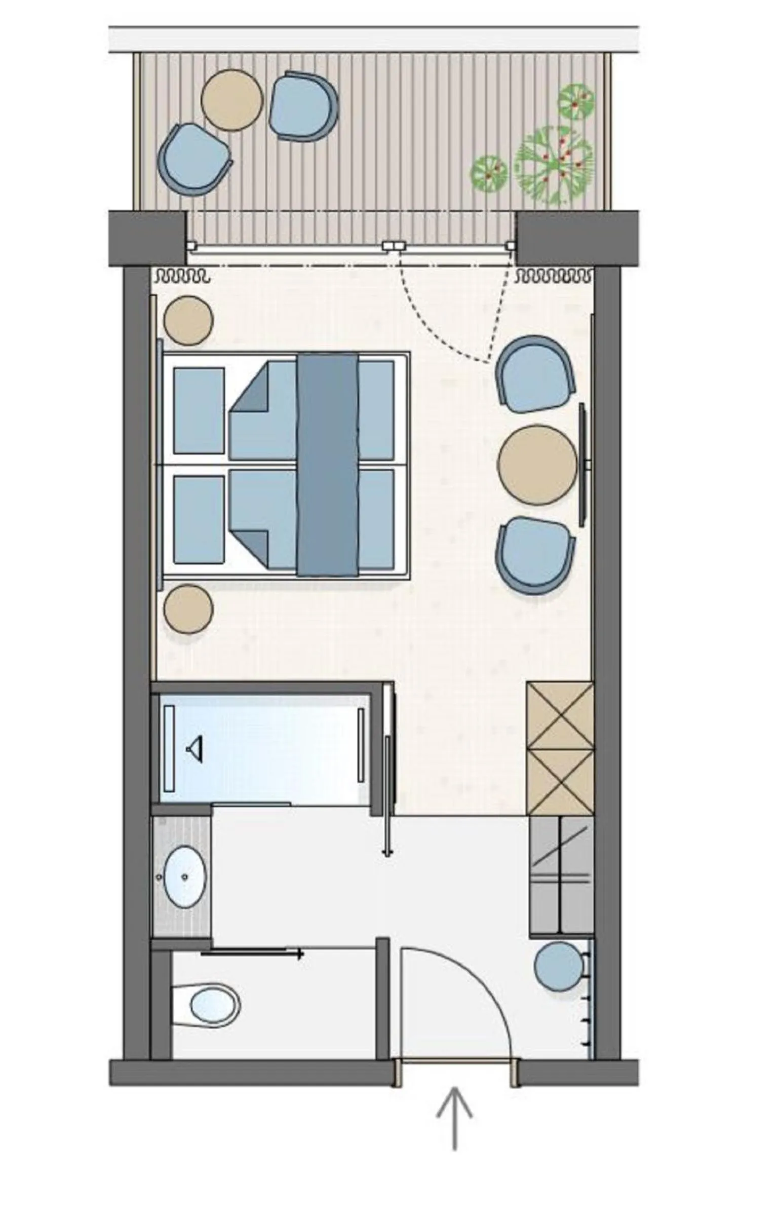 Photo of the whole room in Urbanhof