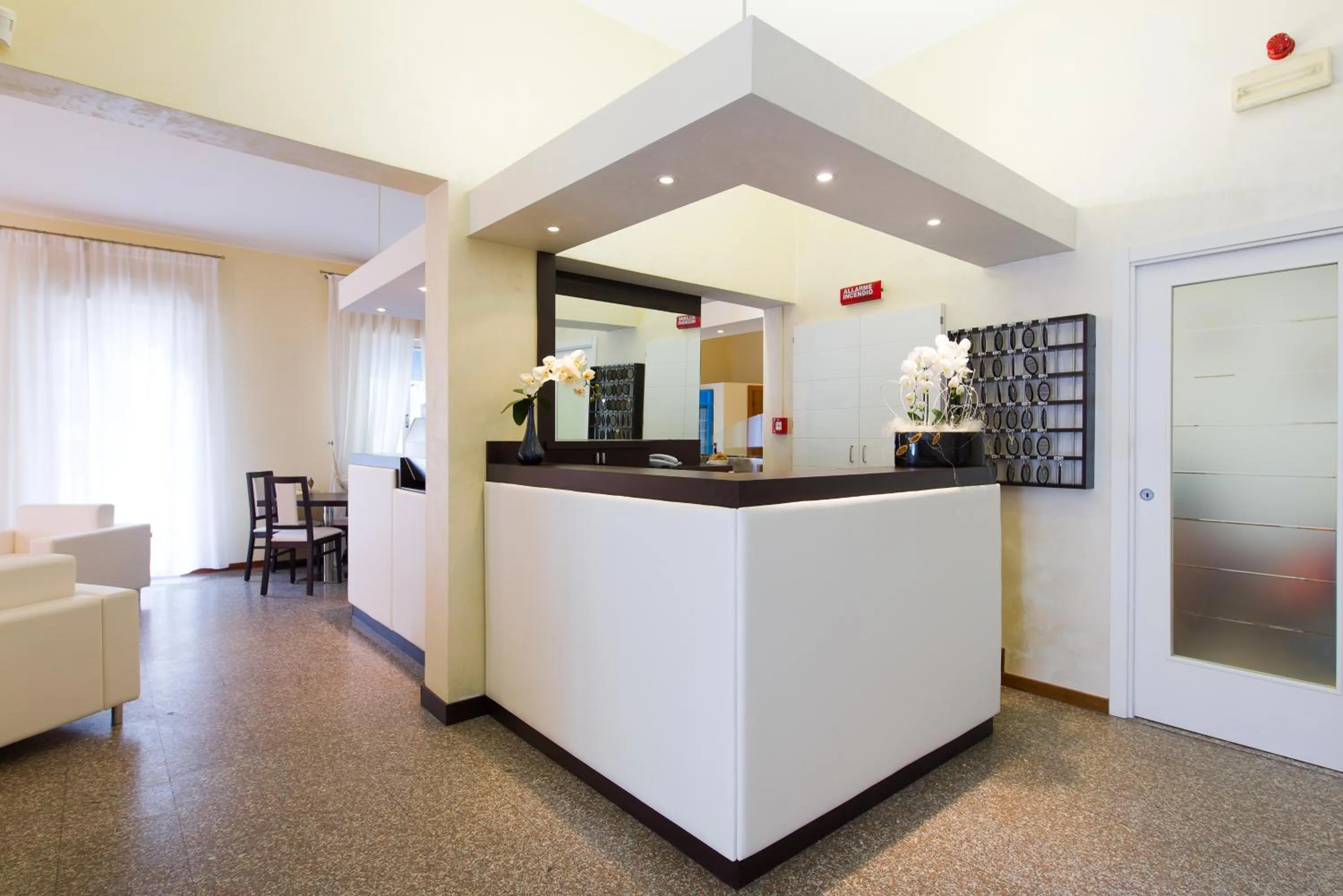 Lobby or reception in Hotel Galassia