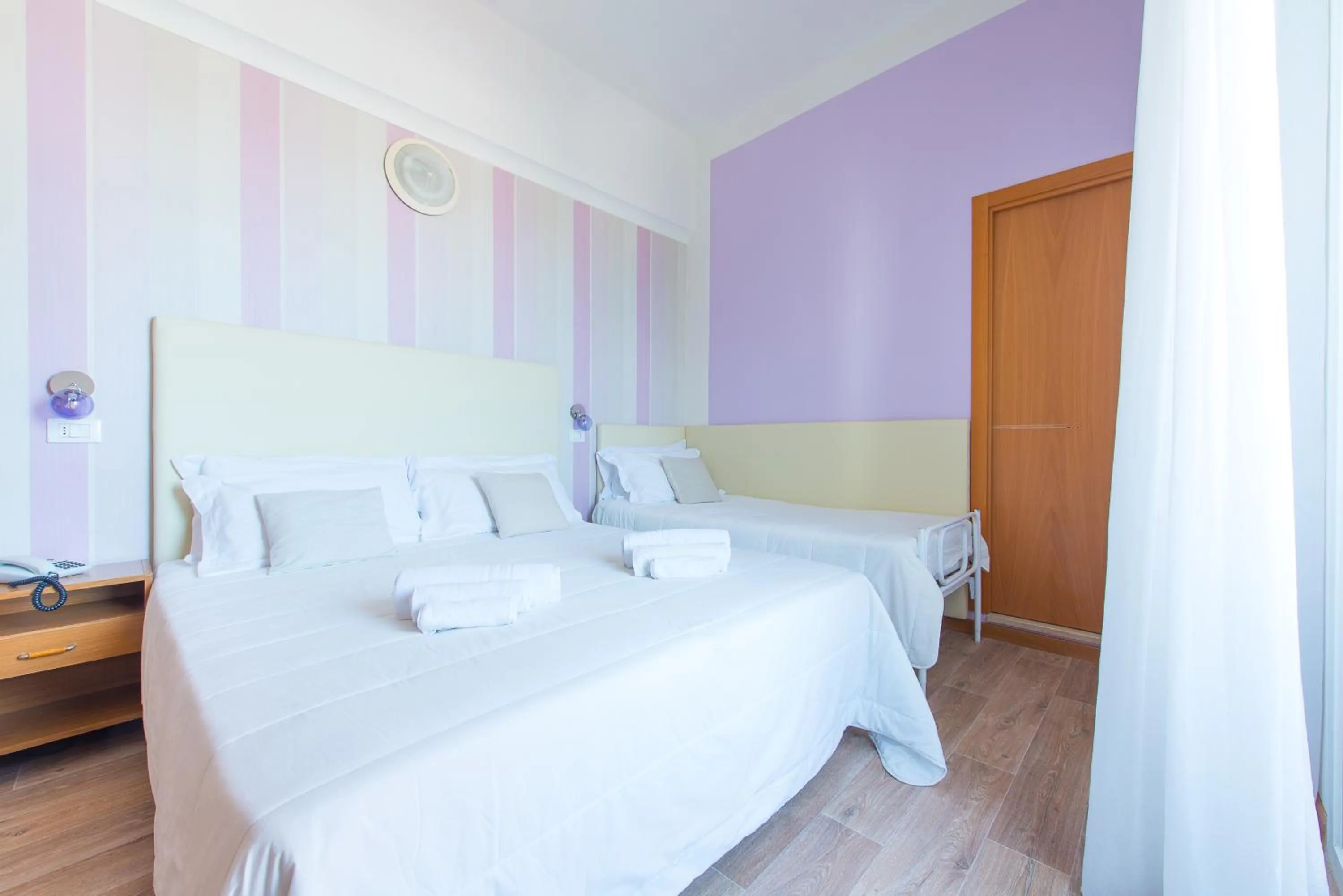 Decorative detail, Bed in Hotel Galassia