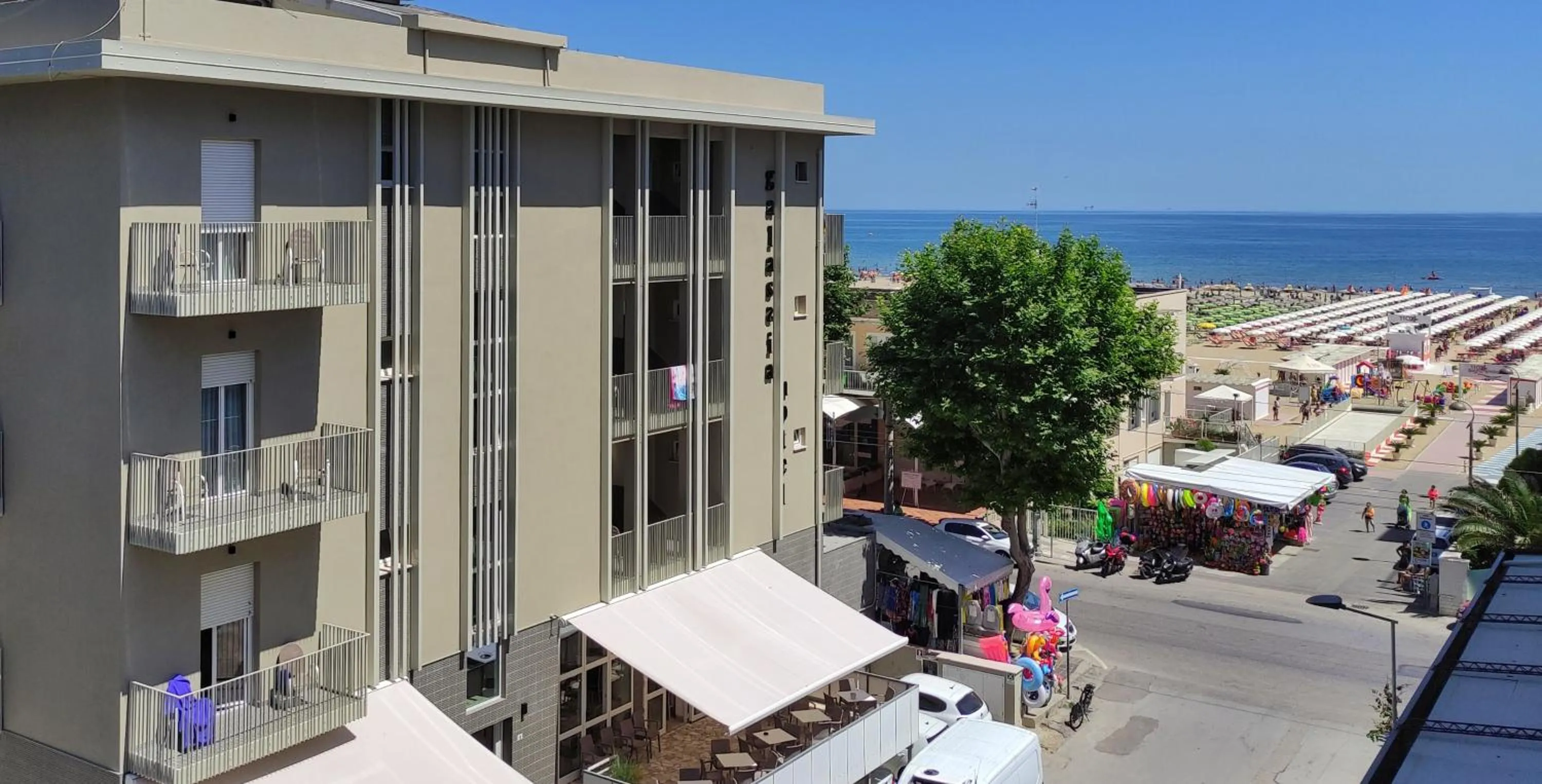 Sea view in Hotel Galassia