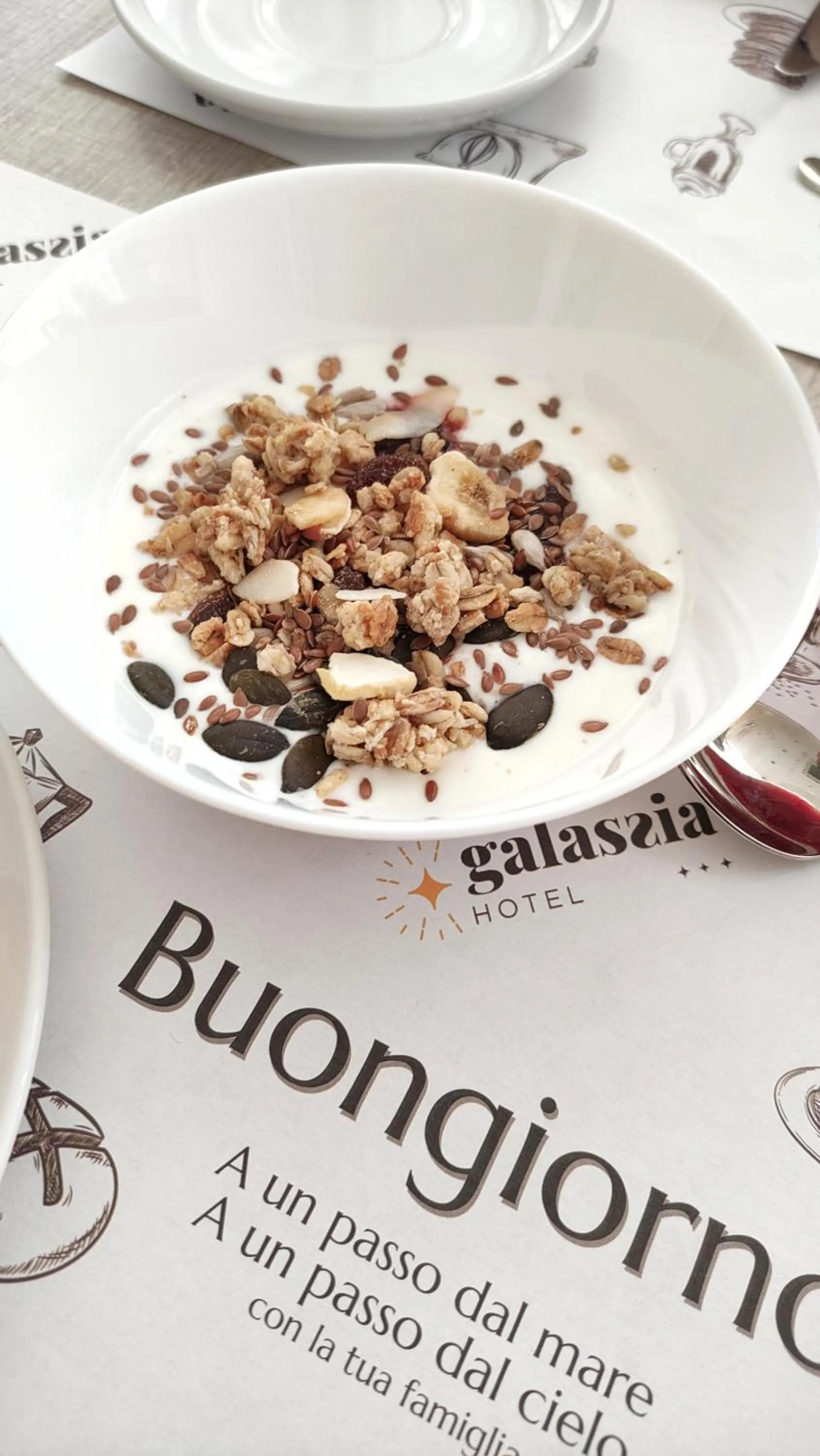 Food in Hotel Galassia