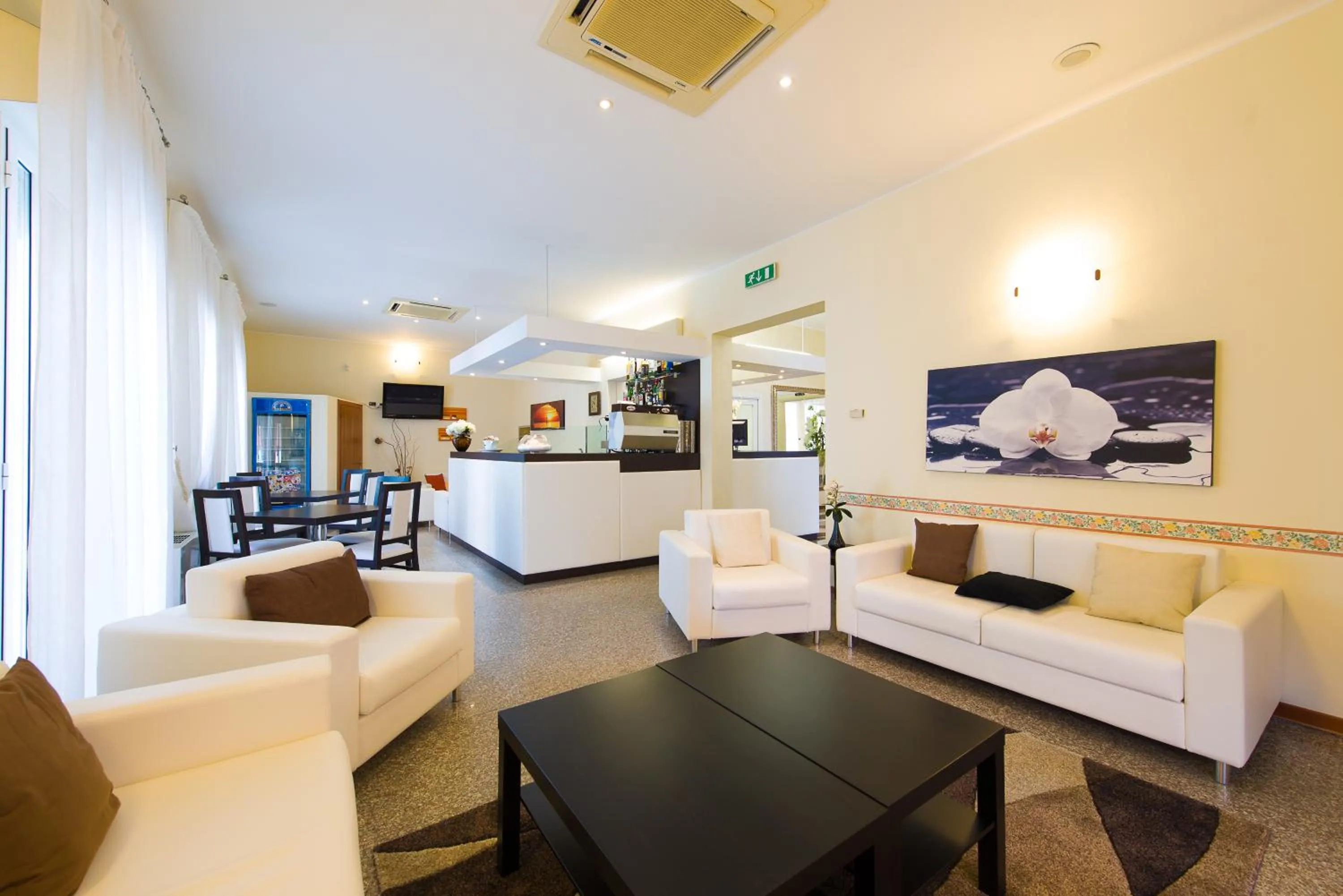 Lobby or reception in Hotel Galassia