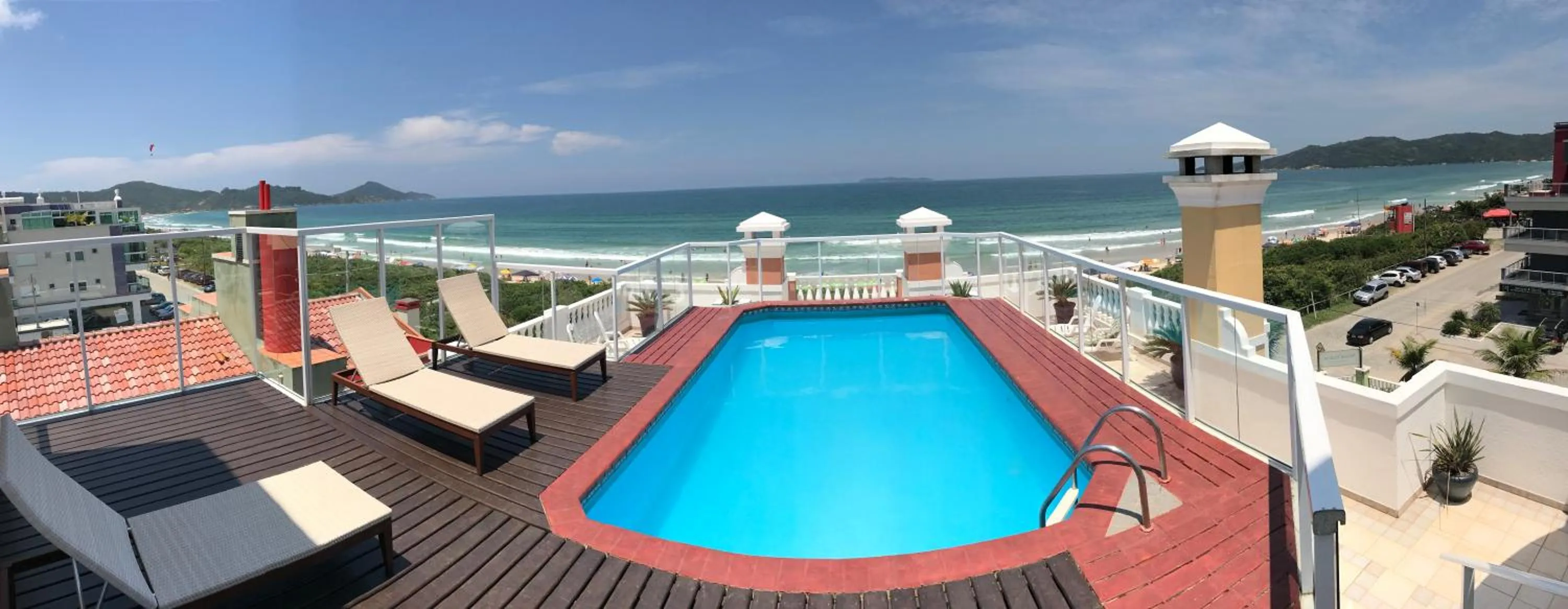Pool view in Pousada Villa dos Açores