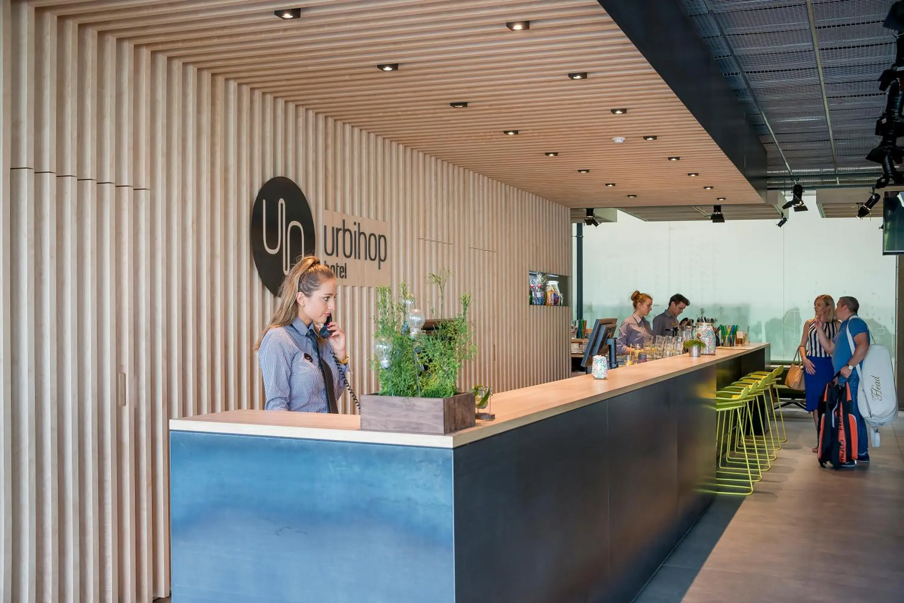 Lobby or reception in Urbihop Hotel Lobby or reception in Urbihop Hotel