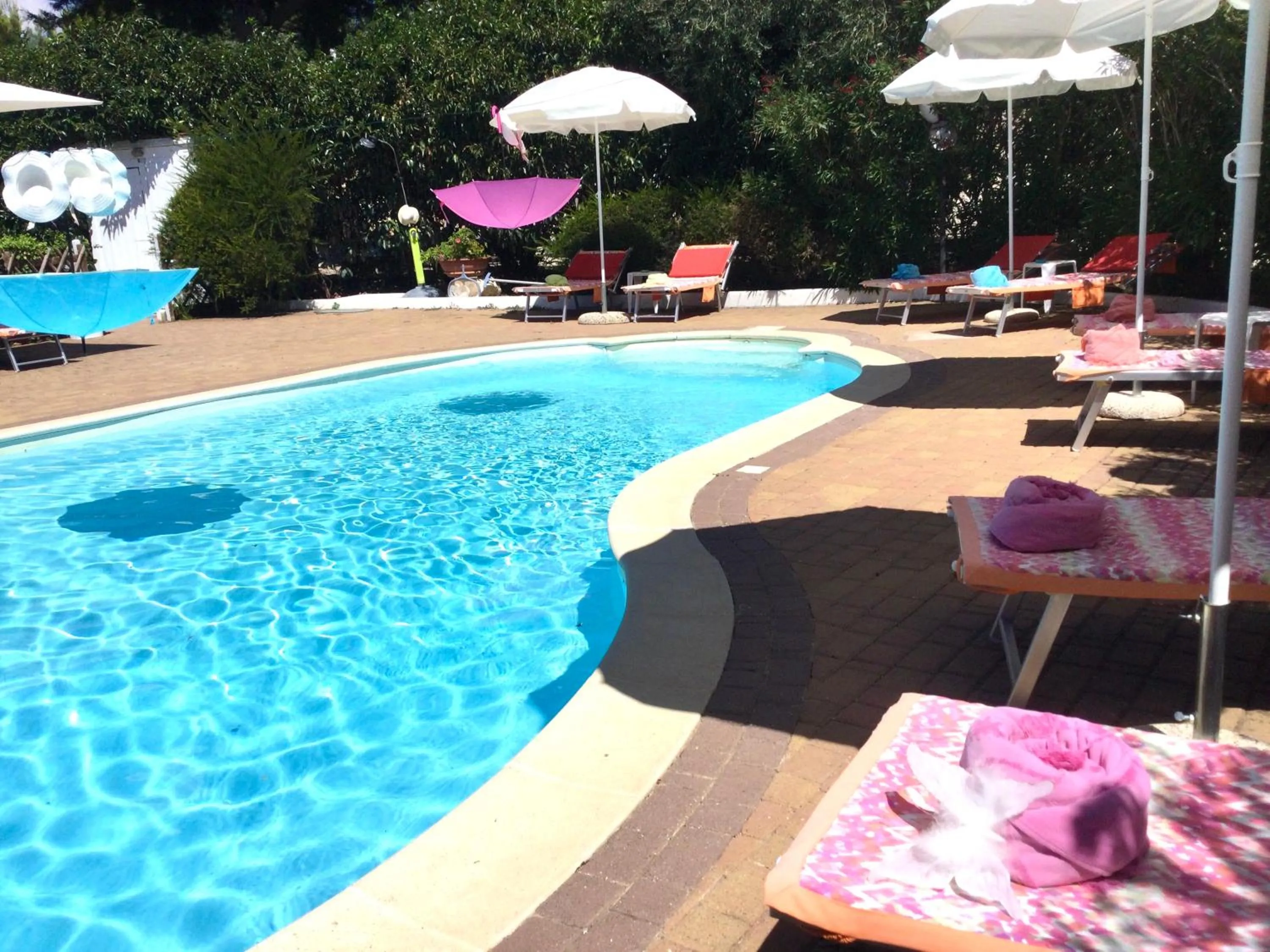 Pool view in Mirella Charming