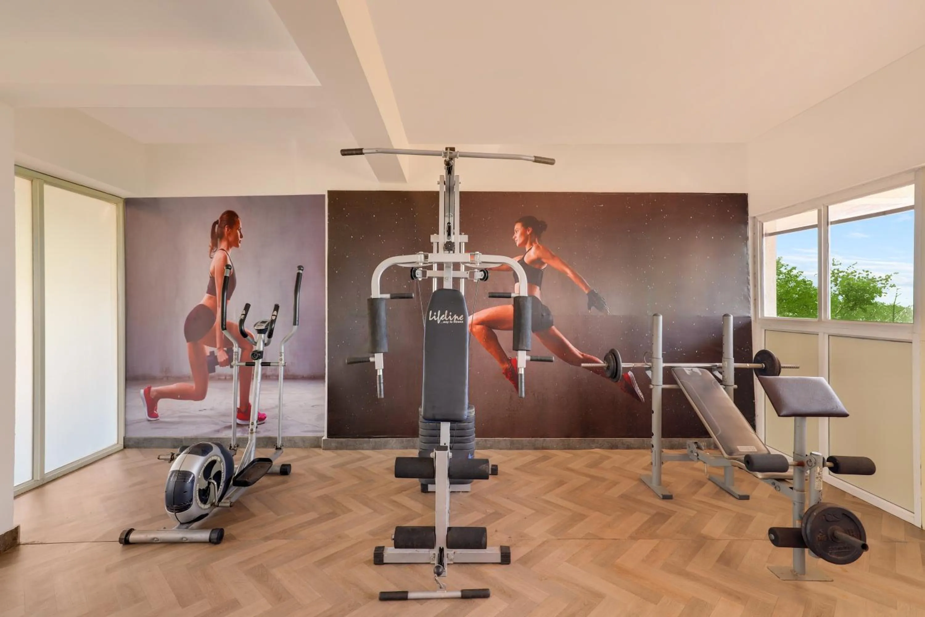 Fitness centre/facilities in Lemon Tree Hotel, Dapoli