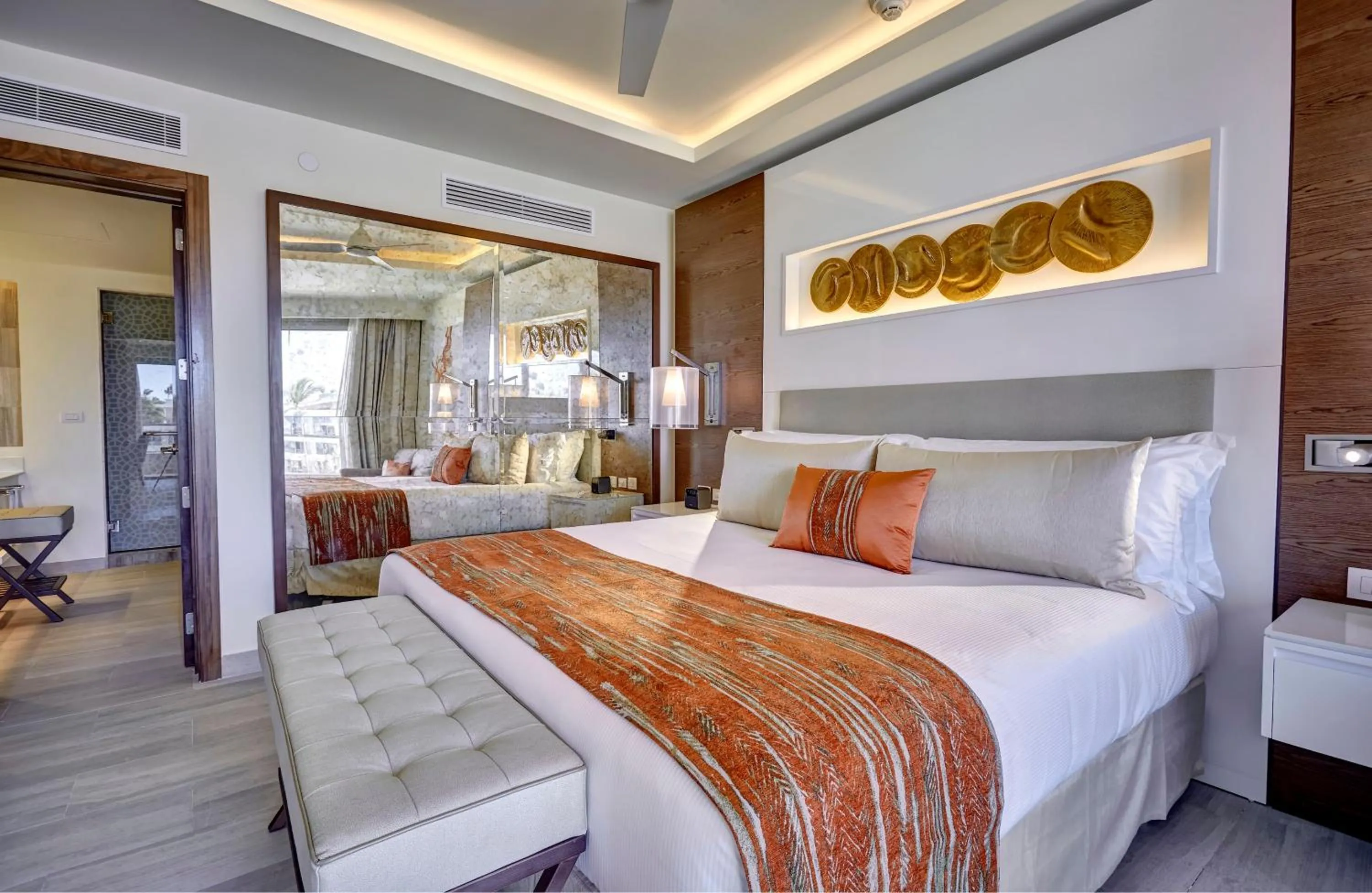 Bed in Royalton Bavaro, An Autograph Collection All-Inclusive Resort & Casino