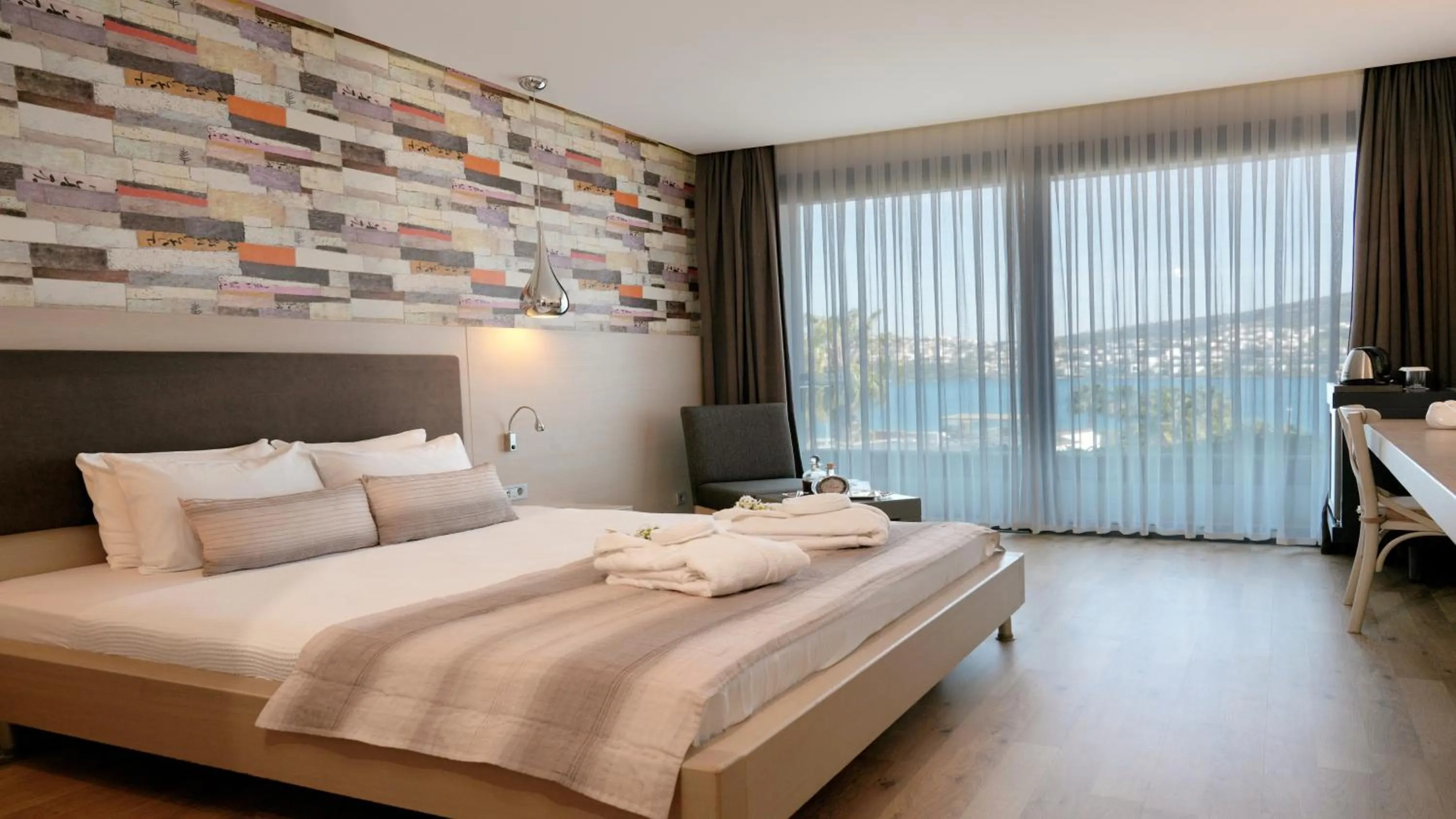 Photo of the whole room, Bed in Costa Farilya Special Class Hotel Bodrum