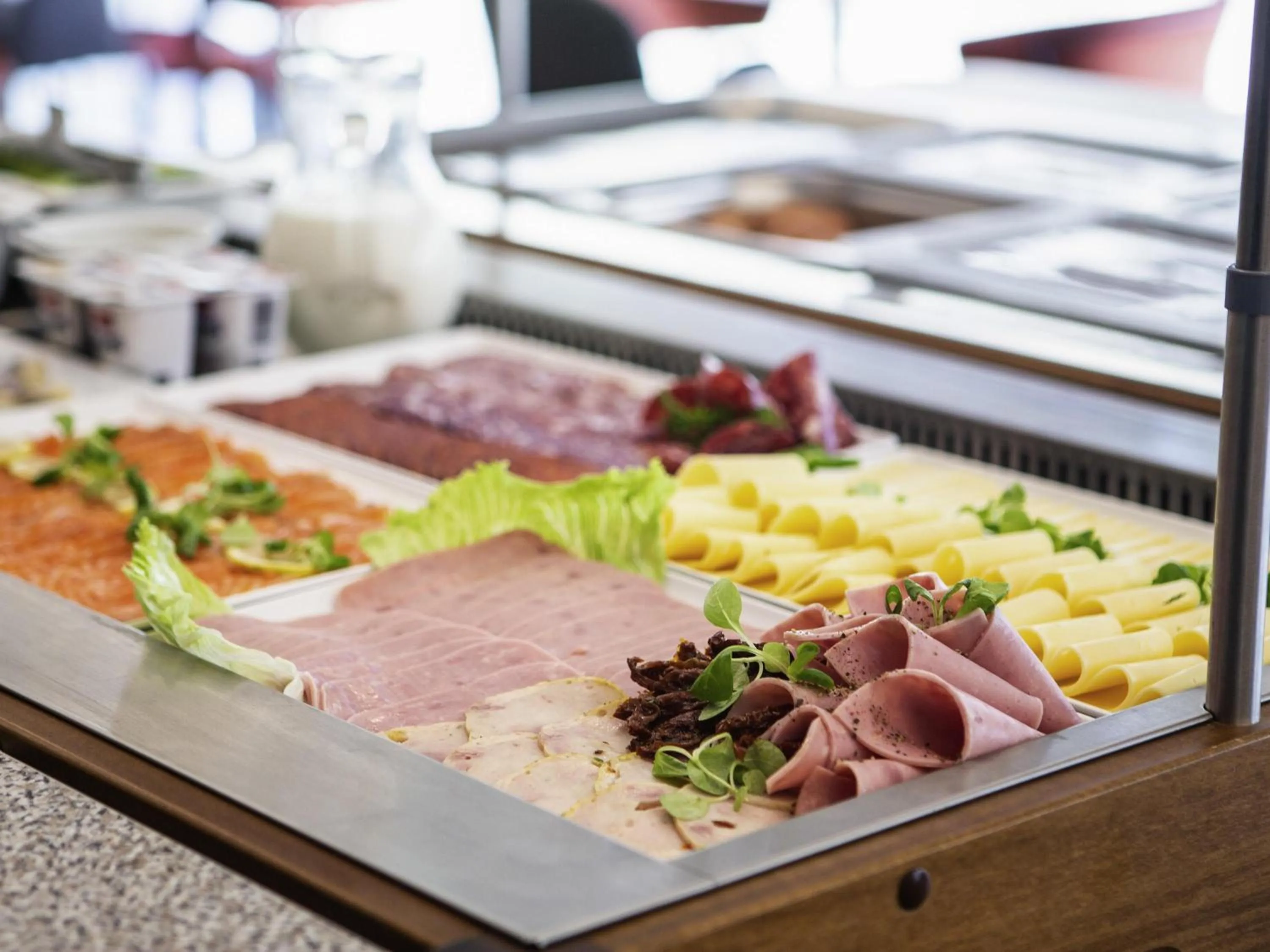 Breakfast in IBIS Styles Kaunas Centre