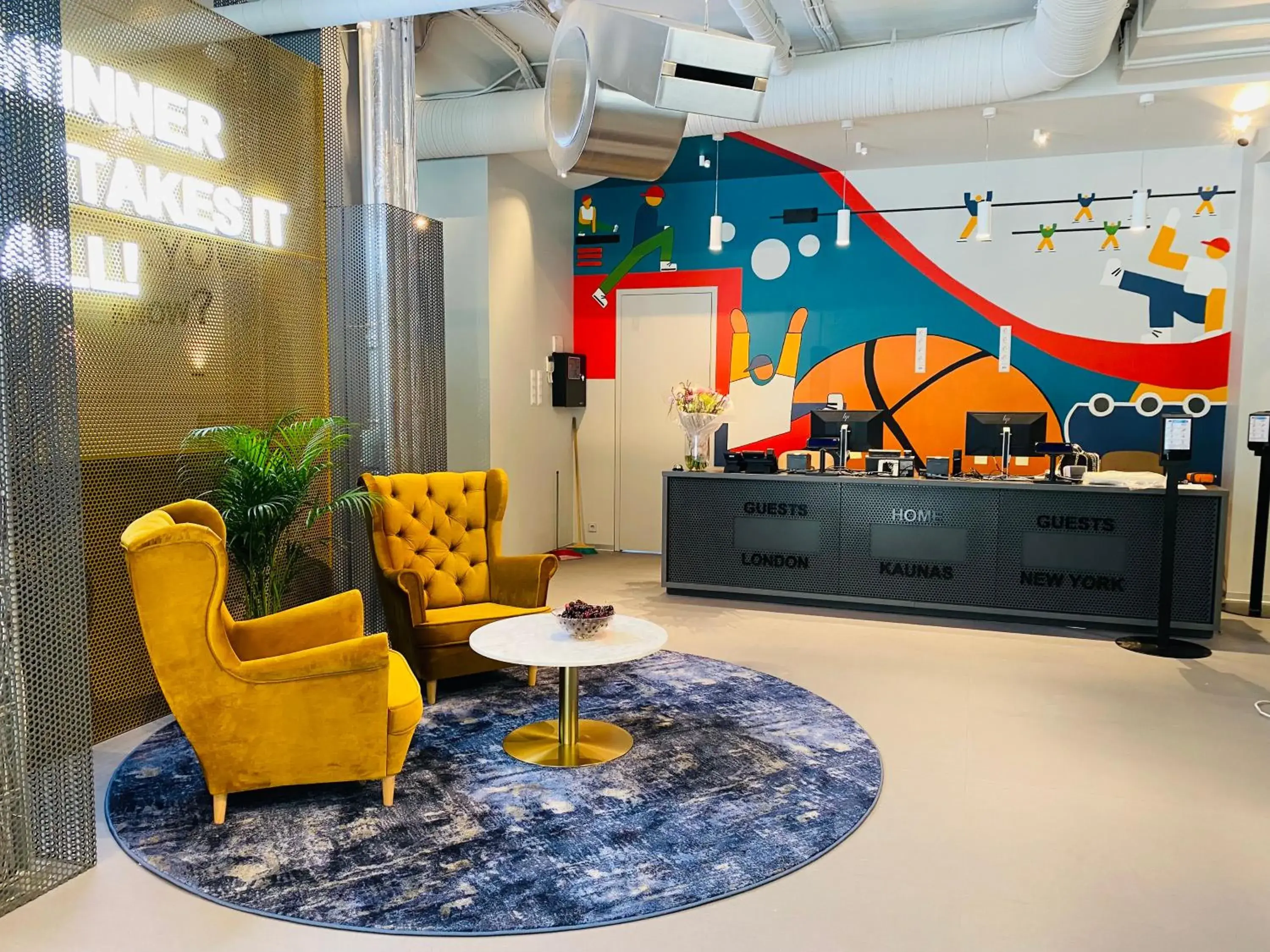 Lobby or reception in IBIS Styles Kaunas Centre Lobby or reception in IBIS Styles Kaunas Centre