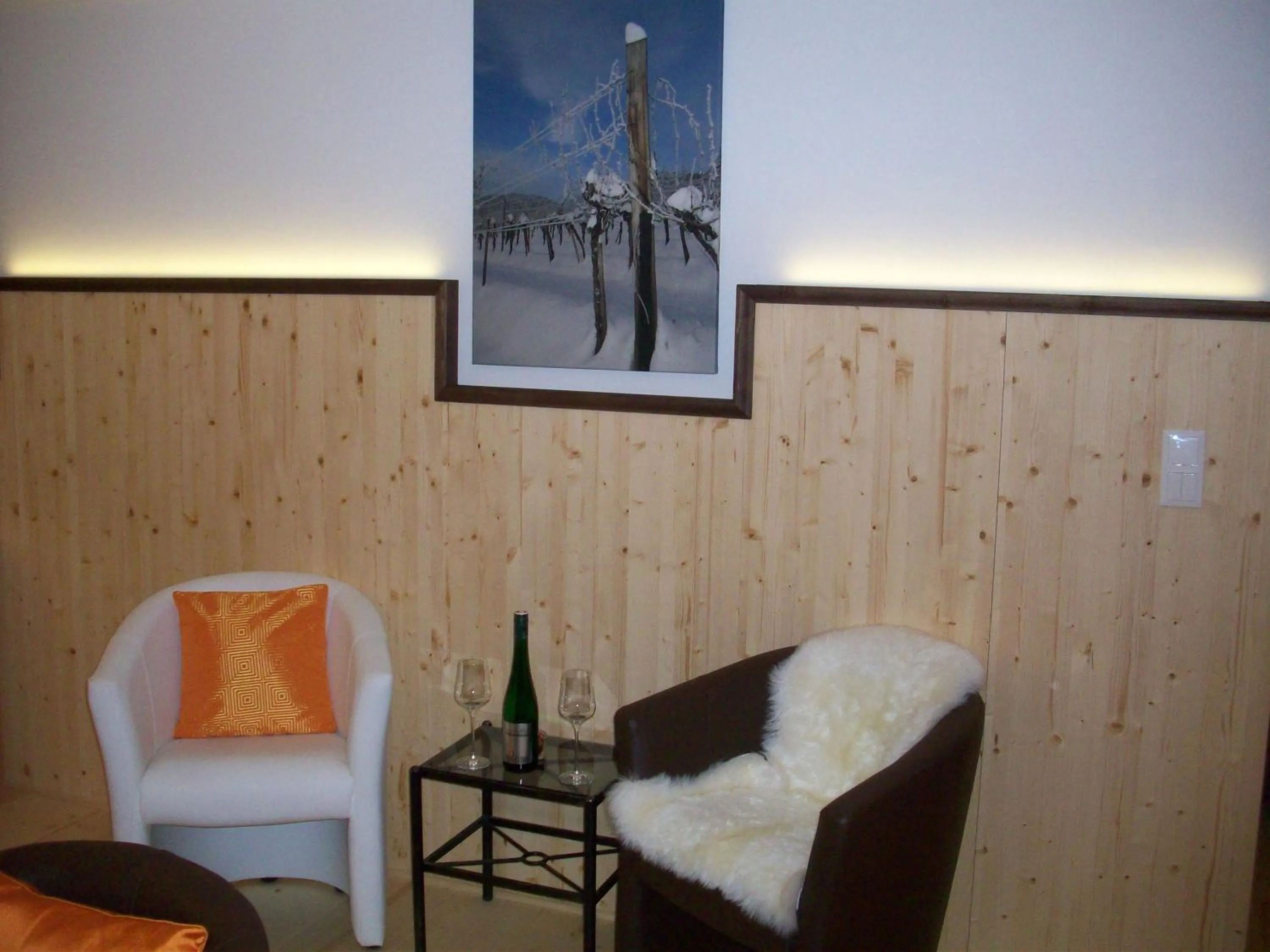 Lounge or bar in Das WeinQuadrat - boutique stay