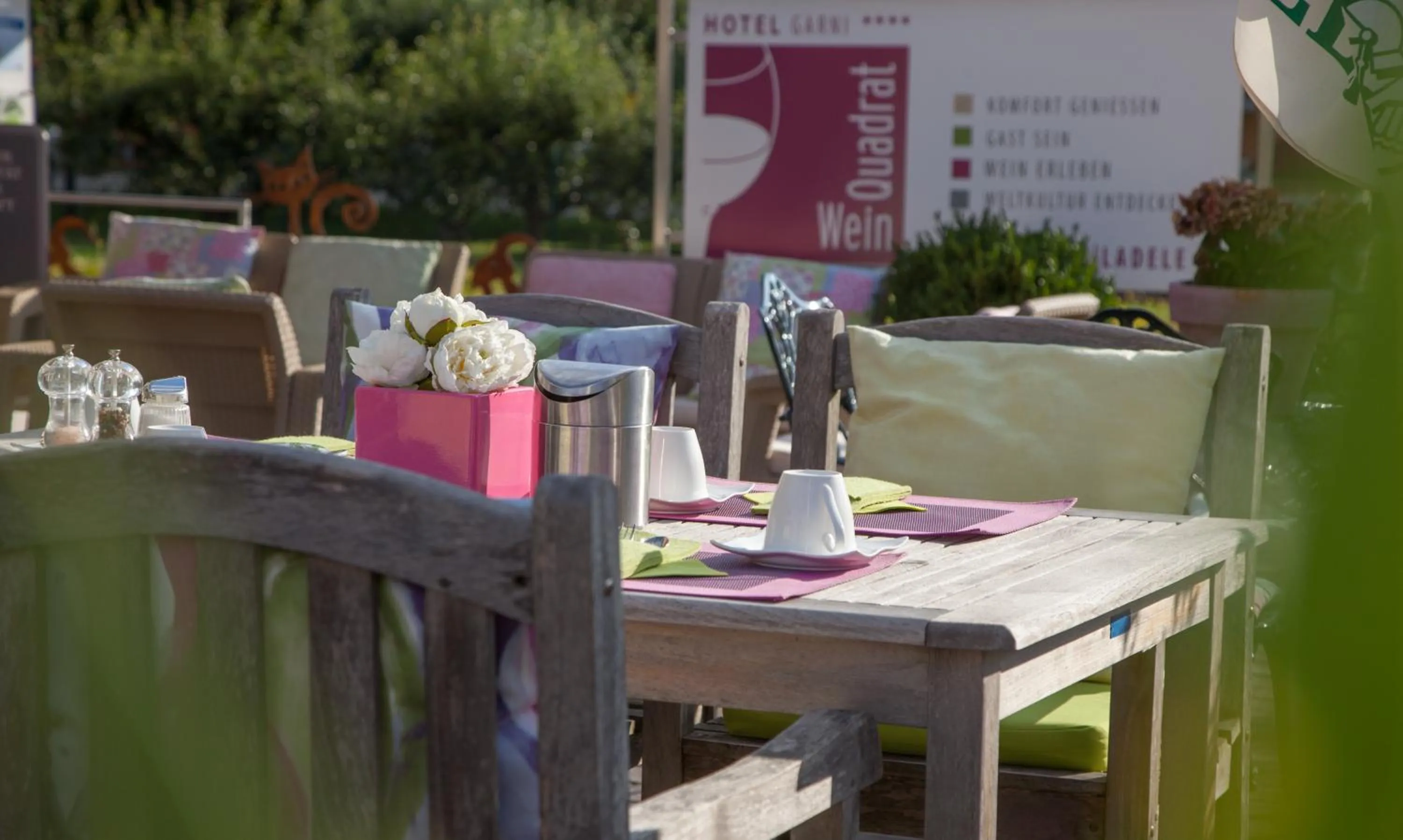 Dining area in Das WeinQuadrat - boutique stay