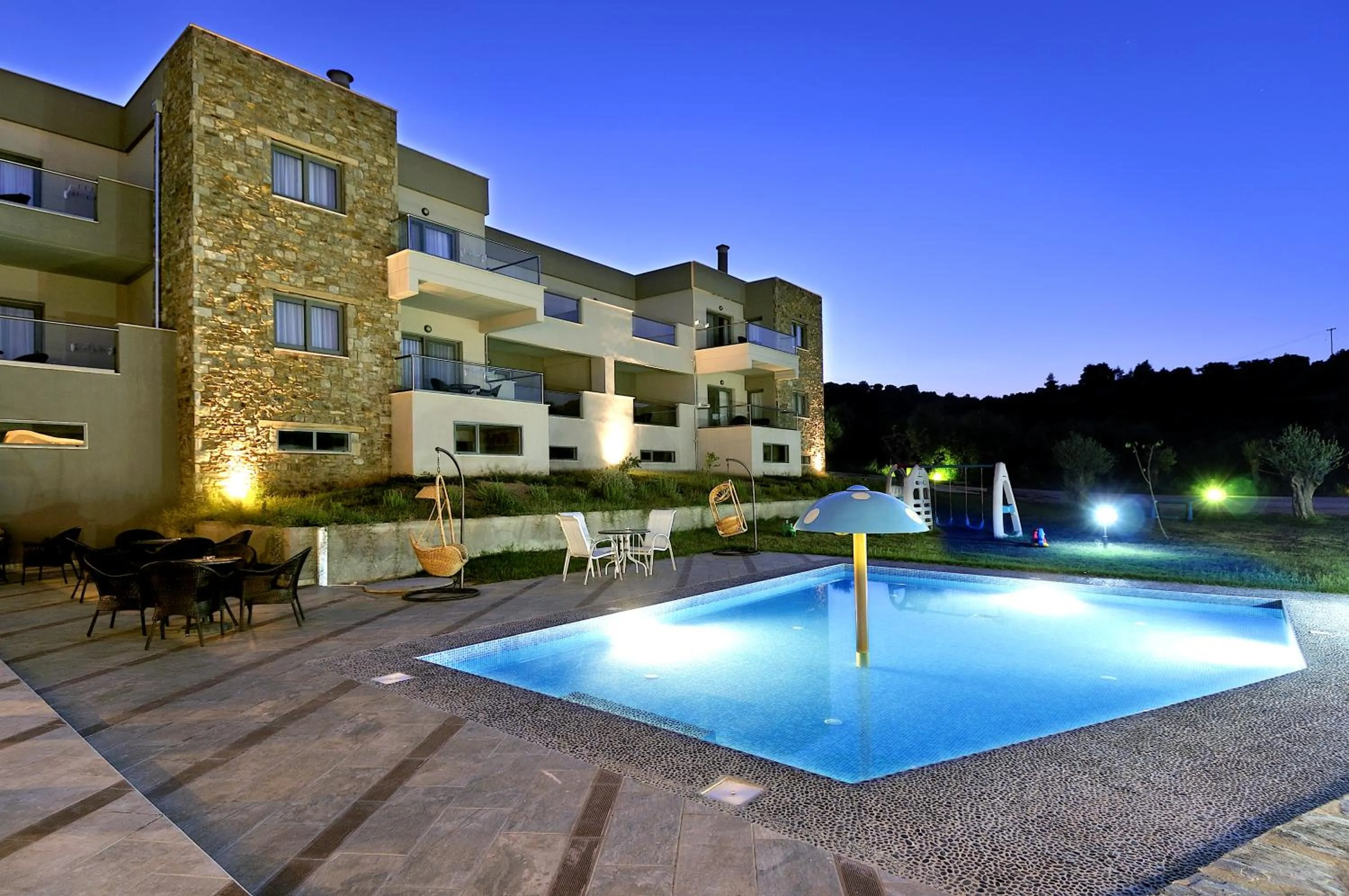 Facade/entrance in Krotiri Resort