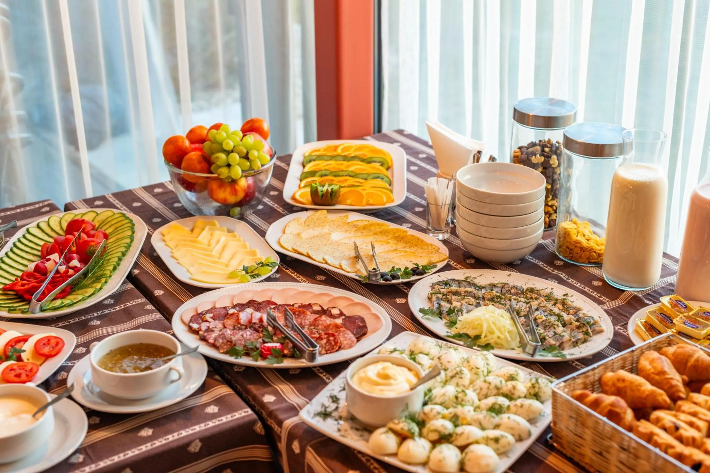 Breakfast in Hotel Medūna