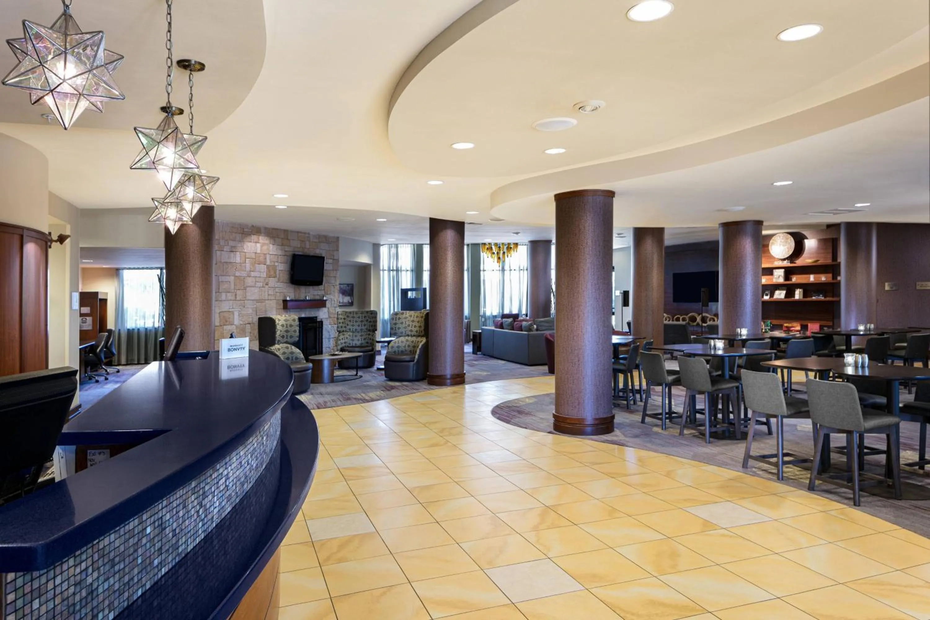 Lobby or reception in Courtyard Bethlehem Lehigh Valley/I-78