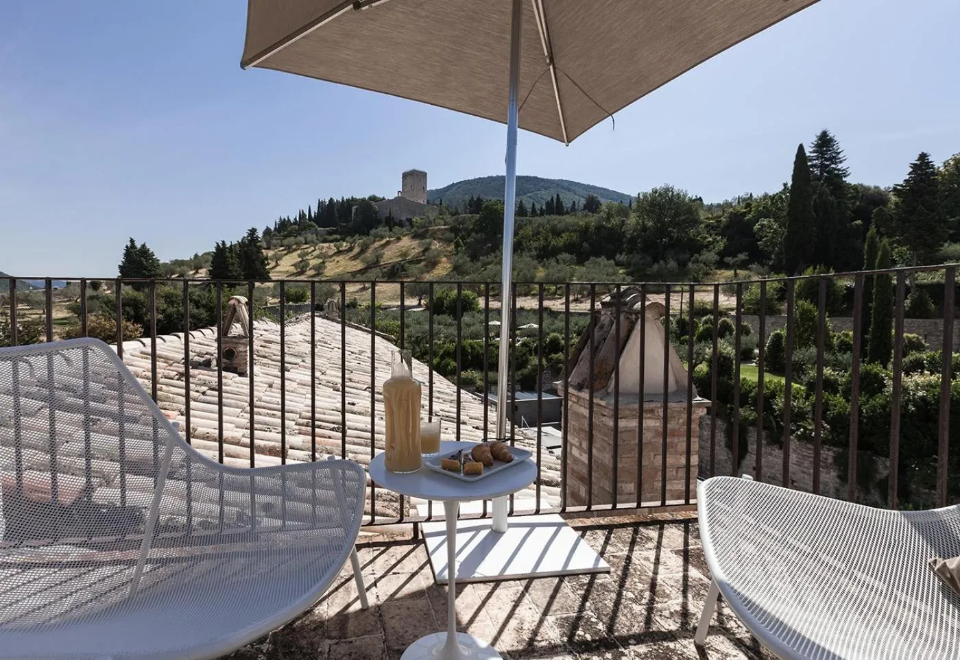 Balcony/Terrace in Nun Assisi Relais & Spa Museum