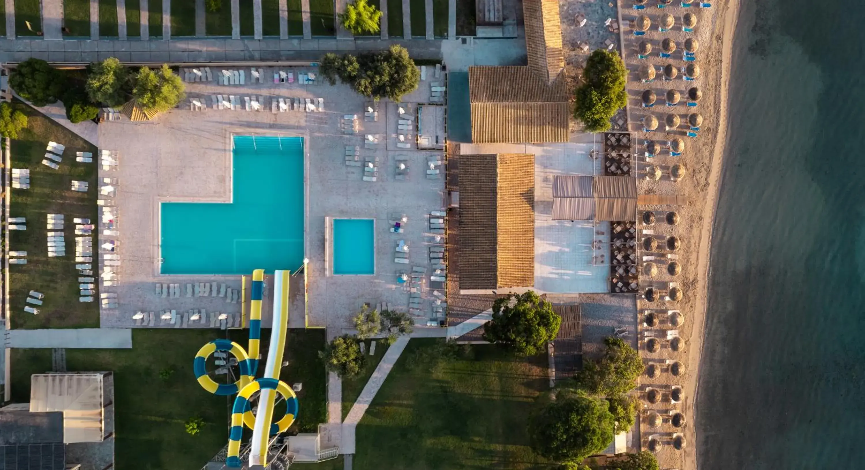 Swimming pool in Canvas by Mitsis Messonghi Swimming pool in Canvas by Mitsis Messonghi